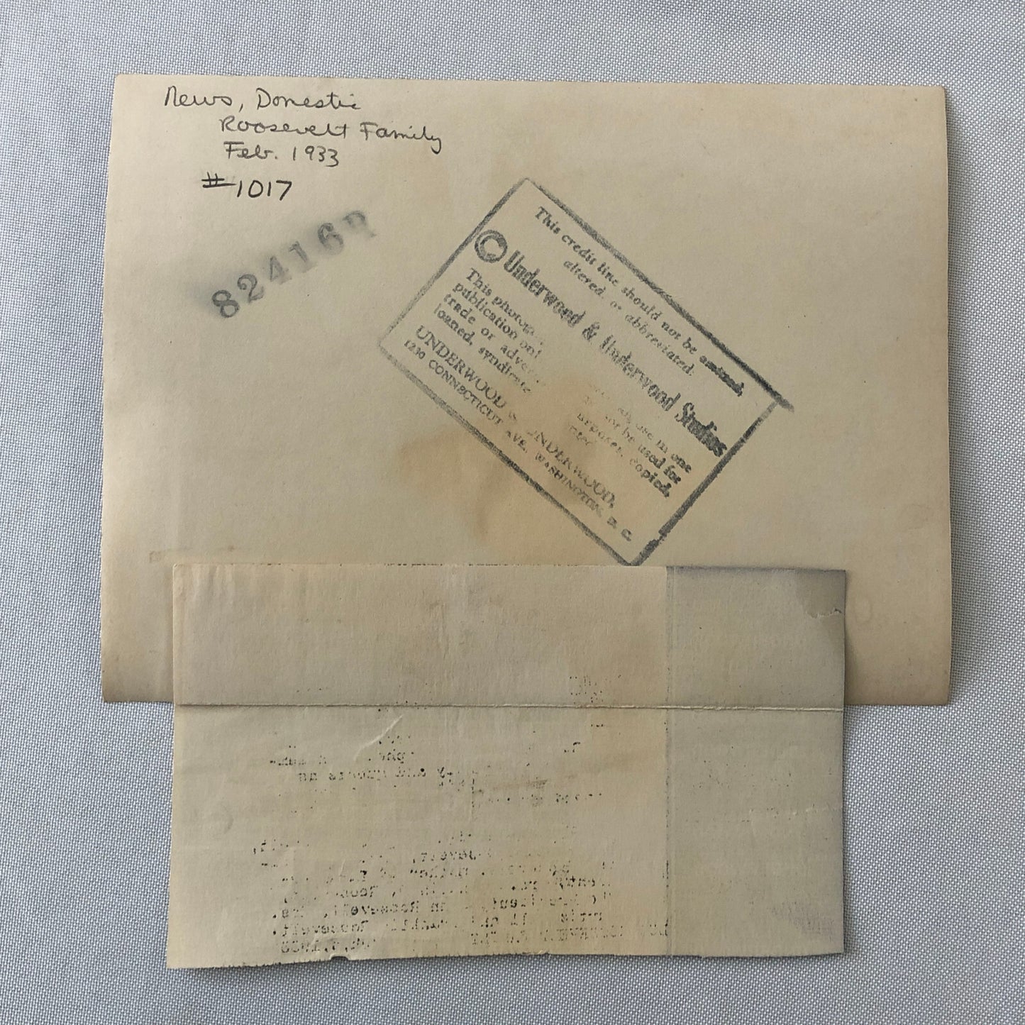 Press Photo Photograph President Franklin Roosevelt Eleanore Roosevelt Family