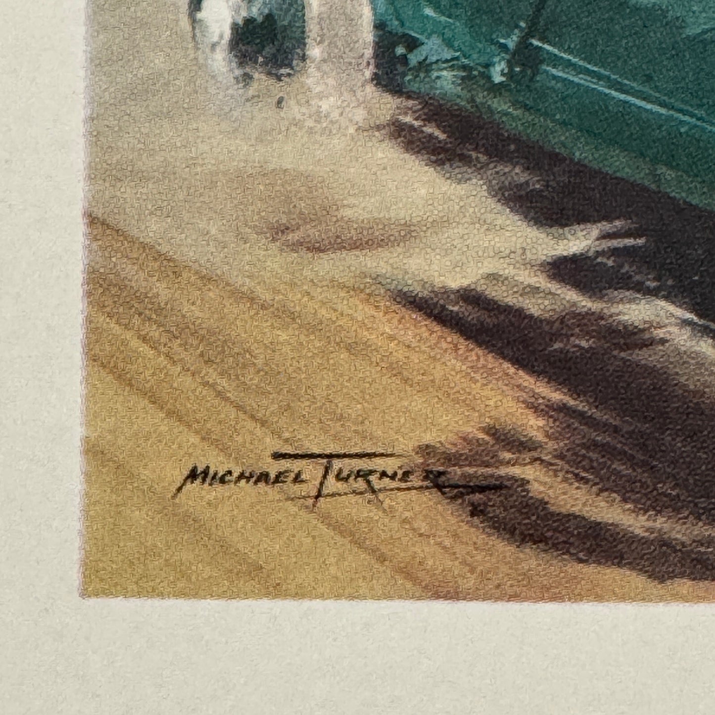 Henry Seagrave 1923 French Grand Prix Sunbeam Racing Illustration Print