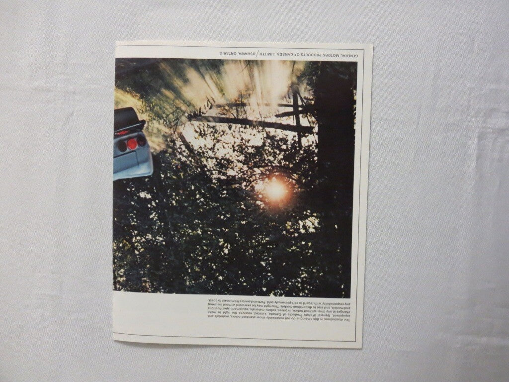 1960s General Motors of Canada Epic & Envoy Sales Brochure Advertising