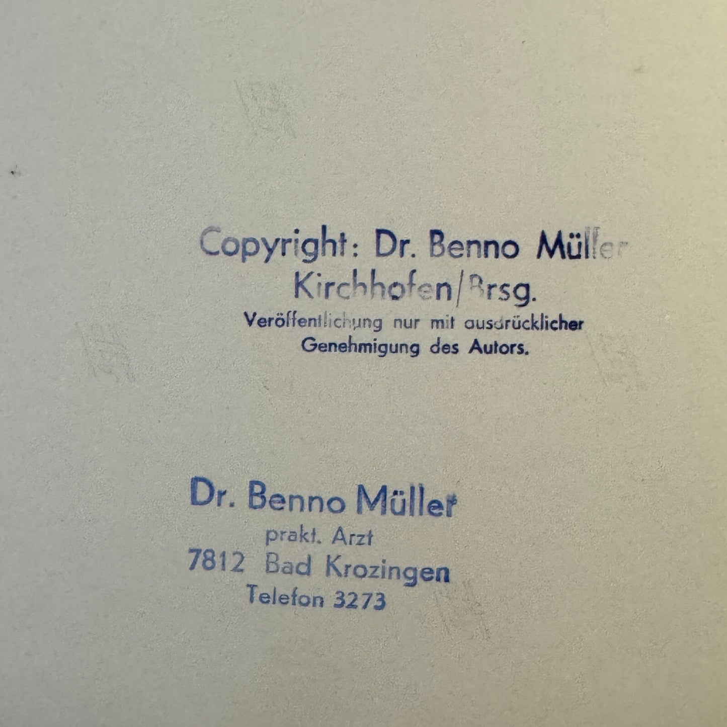 Vintage Racing Car Photo Photograph Dr Benno Muller Stamp Porsche