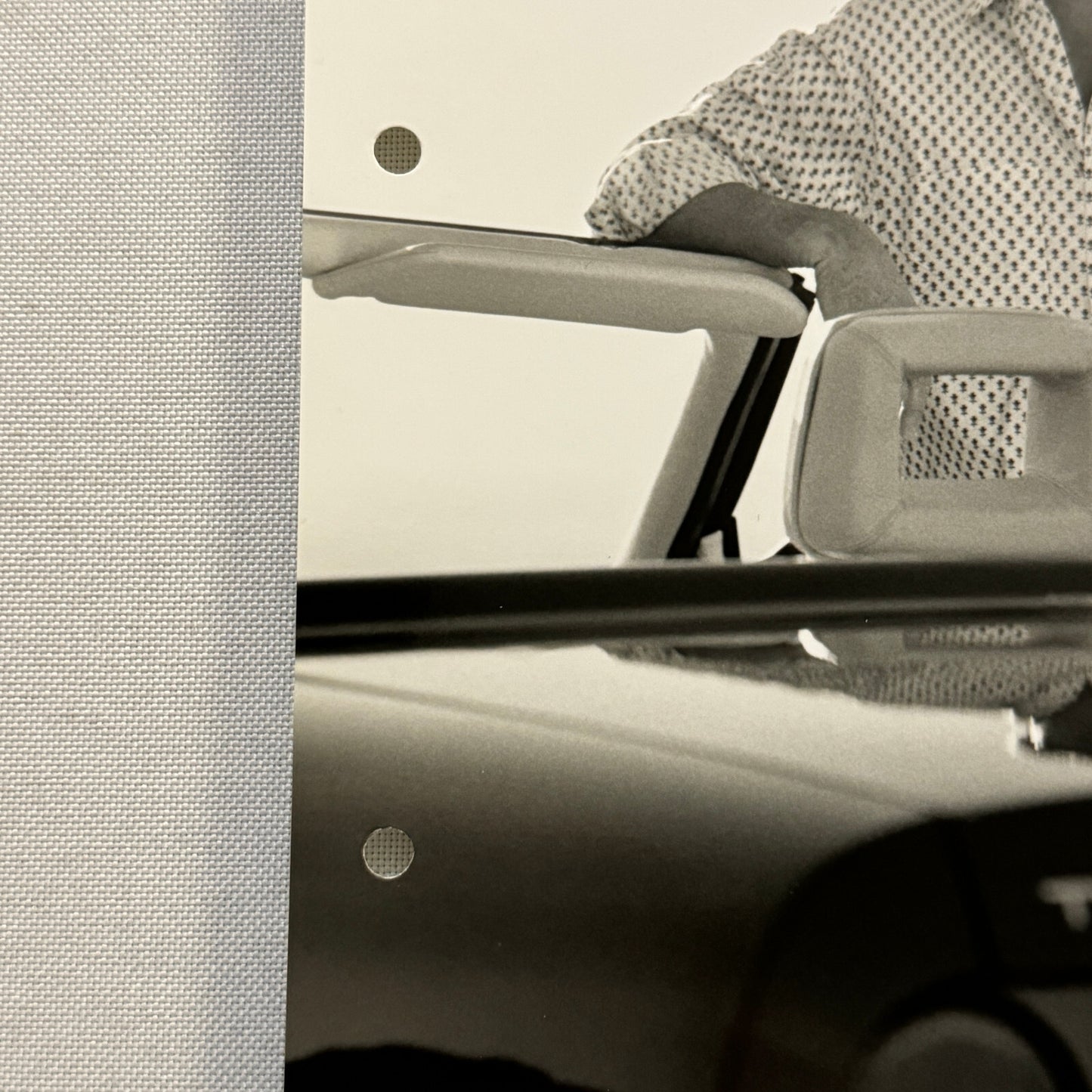 Bitter Type 3 Car Founder Designer Erich Bitter Factory Press Photo Photograph