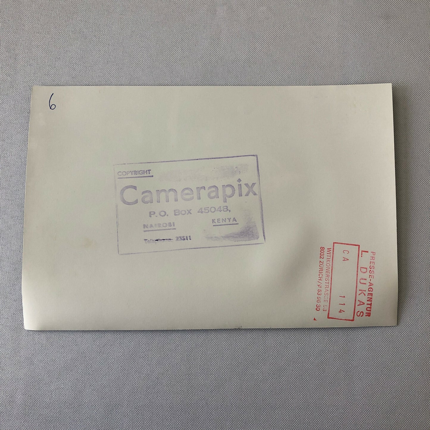 Vintage Rally Racing Photo Photograph 1974 East African Safari Car