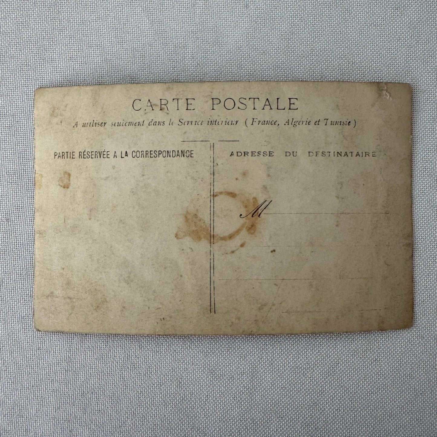 Vintage Real Photo Postcard Post Card RPPC Automobile Dog Man Woman
