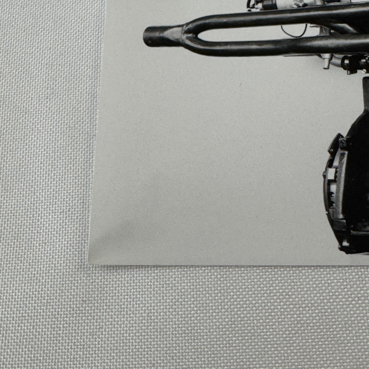 Vintage Car Engine Photo Photograph Print Racing Motor