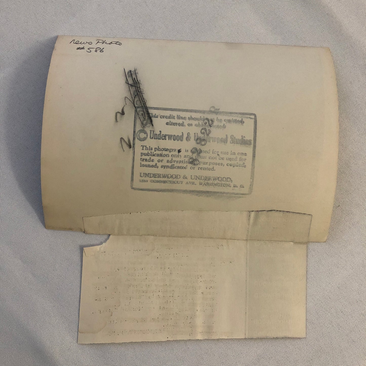 Press Photograph Photo Postmaster General Farley Franklin D Roosevelt Portrait