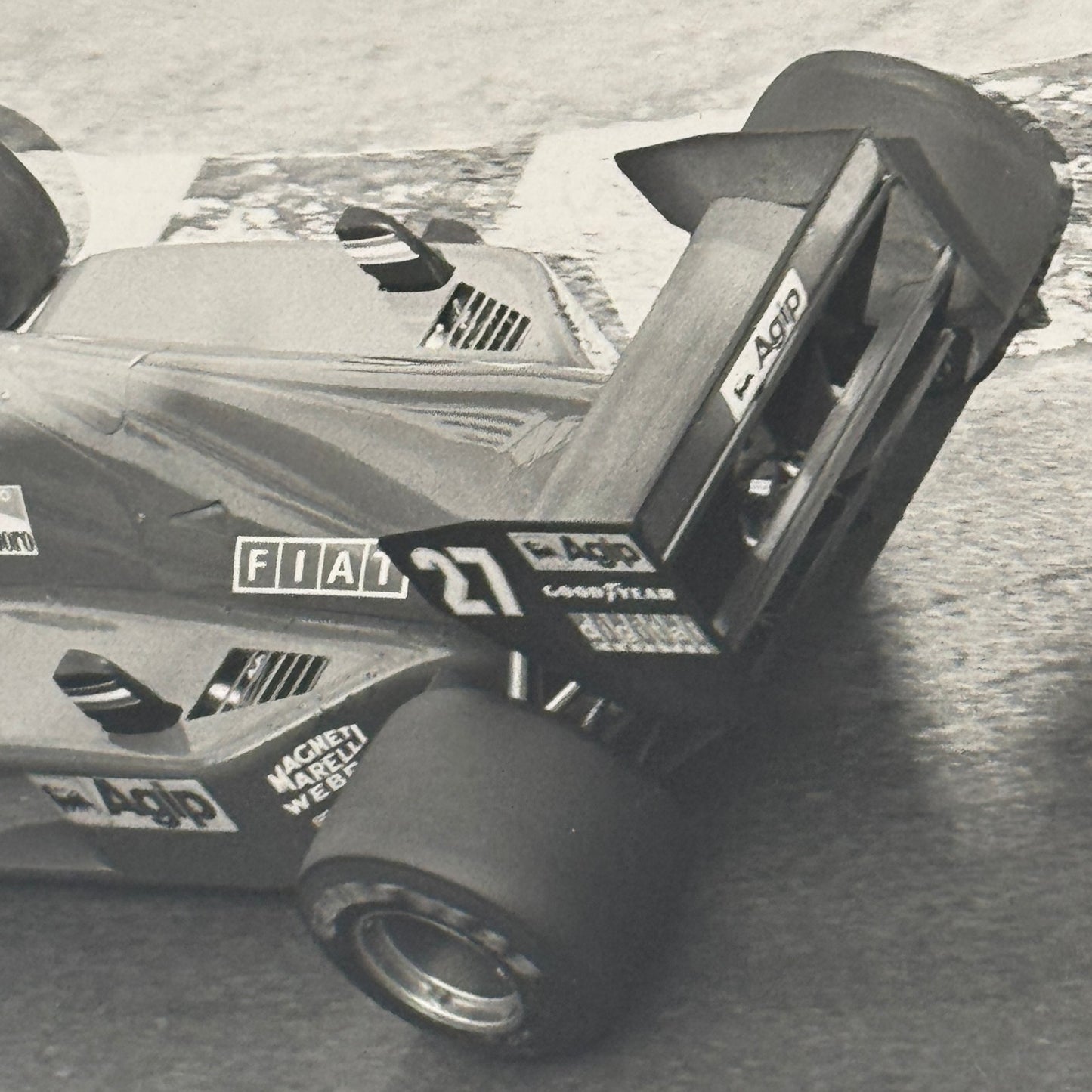 Michele Alboreto Ferrari 126C2 F1 Formula One Racing Photo Photograph Print 1985