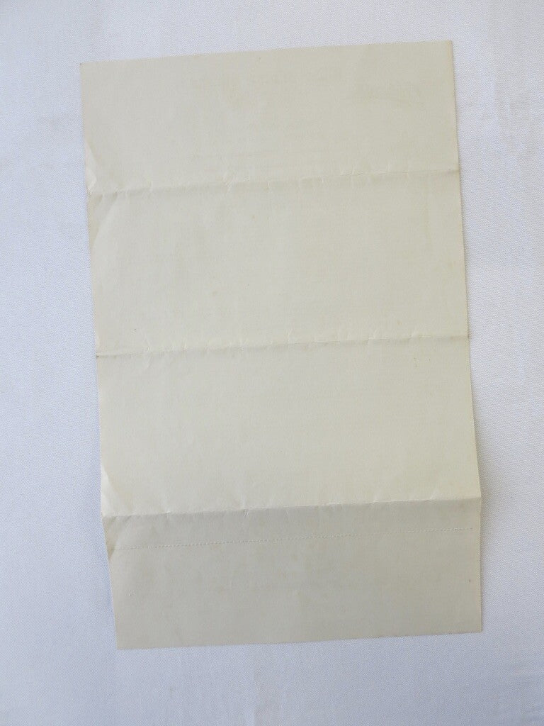 1920 Oldsmobile 45B Motor Car Factory Pricing Document Letterhead