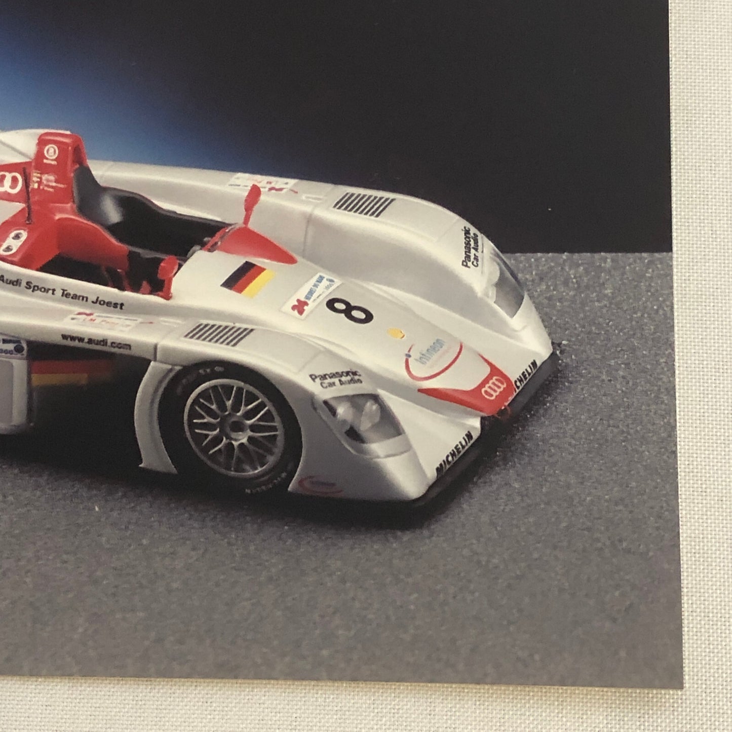 Audi R8 2000 Racing Car Minichamps Scale Model Press Photo Photograph