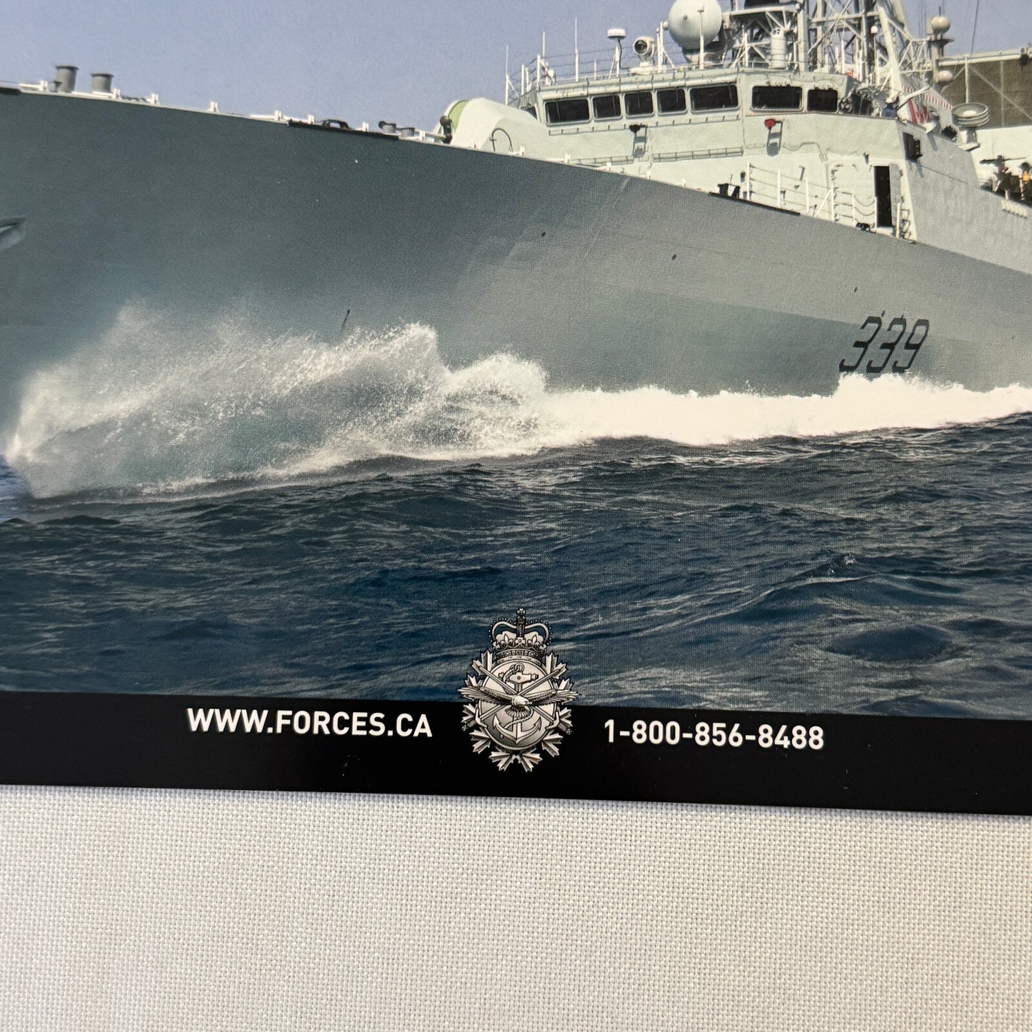HMCS Charlottetown Canadian Military Frigate Ship Boat Vessel Spec Sheet