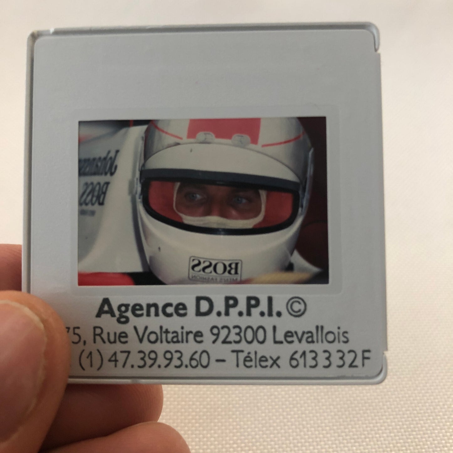 McLaren Racing Driver Car F1 Formula One 35MM Photo Slide Stefan Johansson