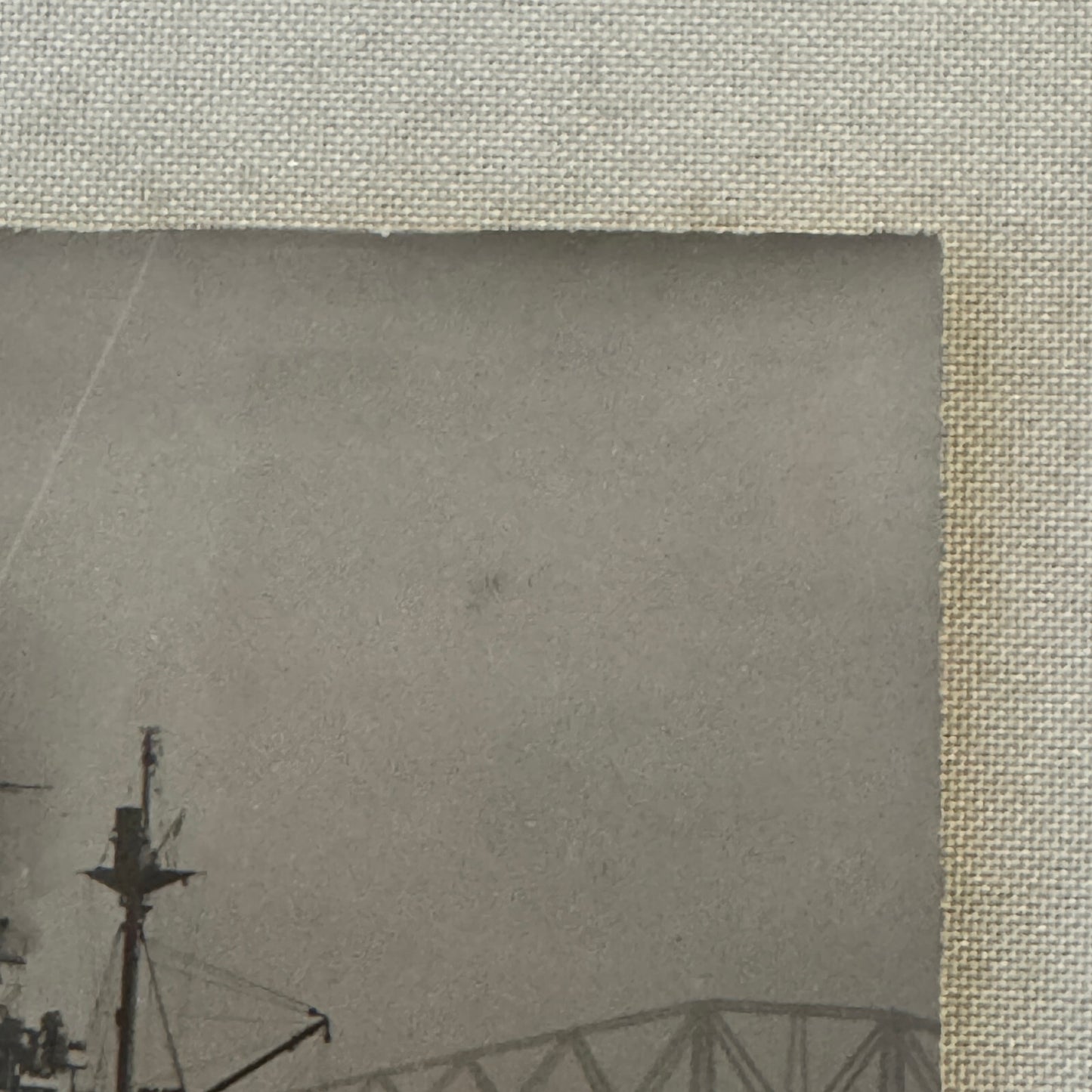 Vintage Military Ship Boat Photo Photograph Print HMS Royal Sovereign British