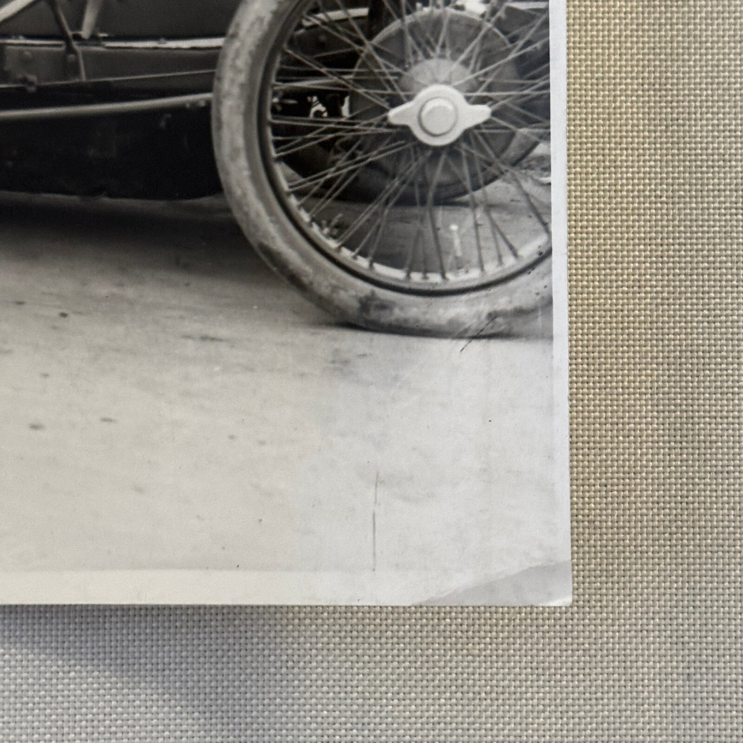 1922 Tourist Trophy TT Race Racing Photo Photograph Vintage Vauxhall Car