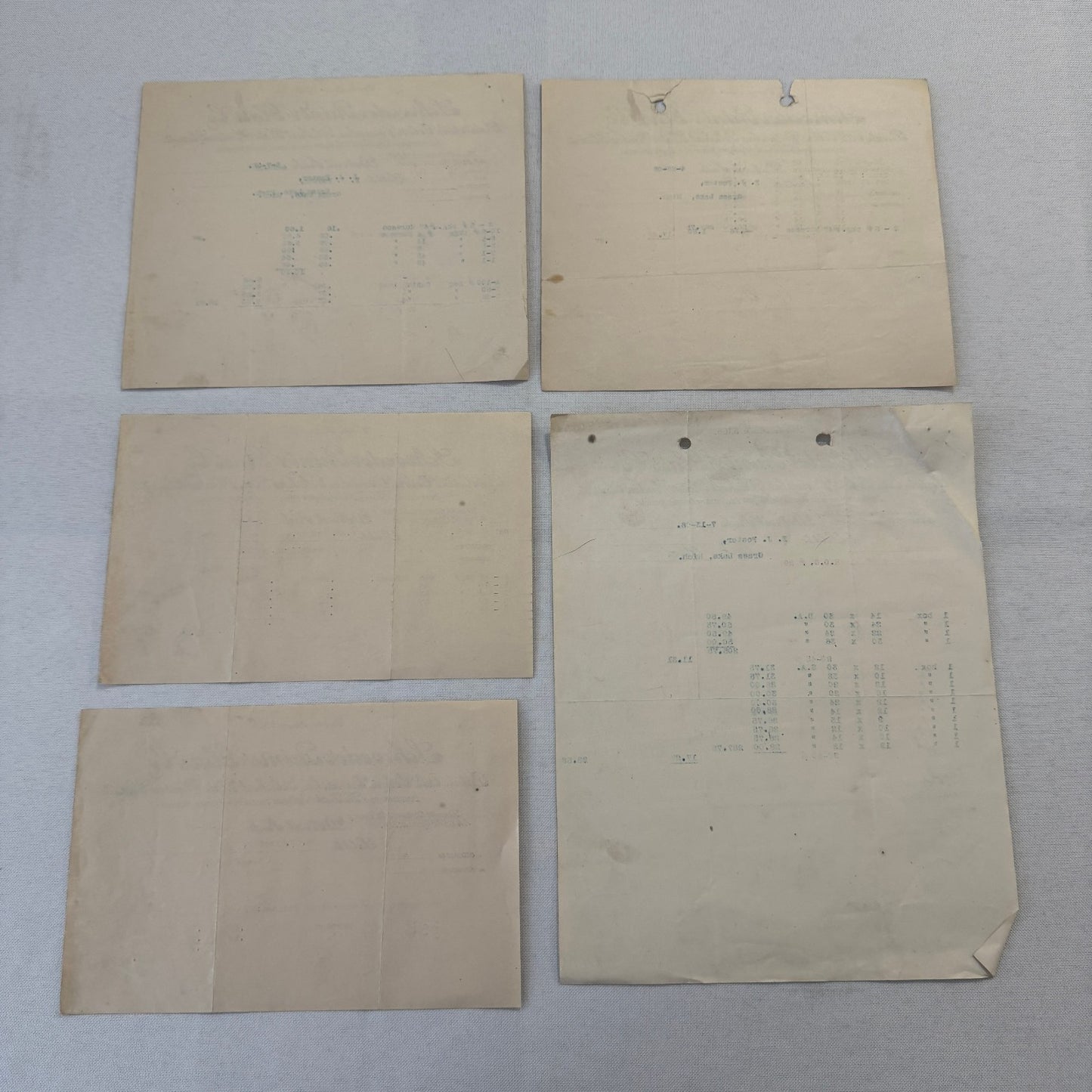 Schroeder Paint & Glass Company Detroit Michigan 1908 Receipt Document Lot 5x