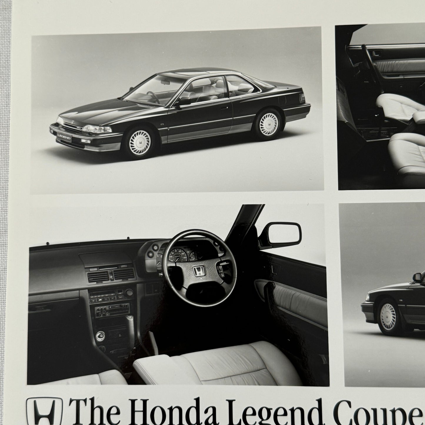 Honda Legend Coupe Car Factory Press Photo Photograph