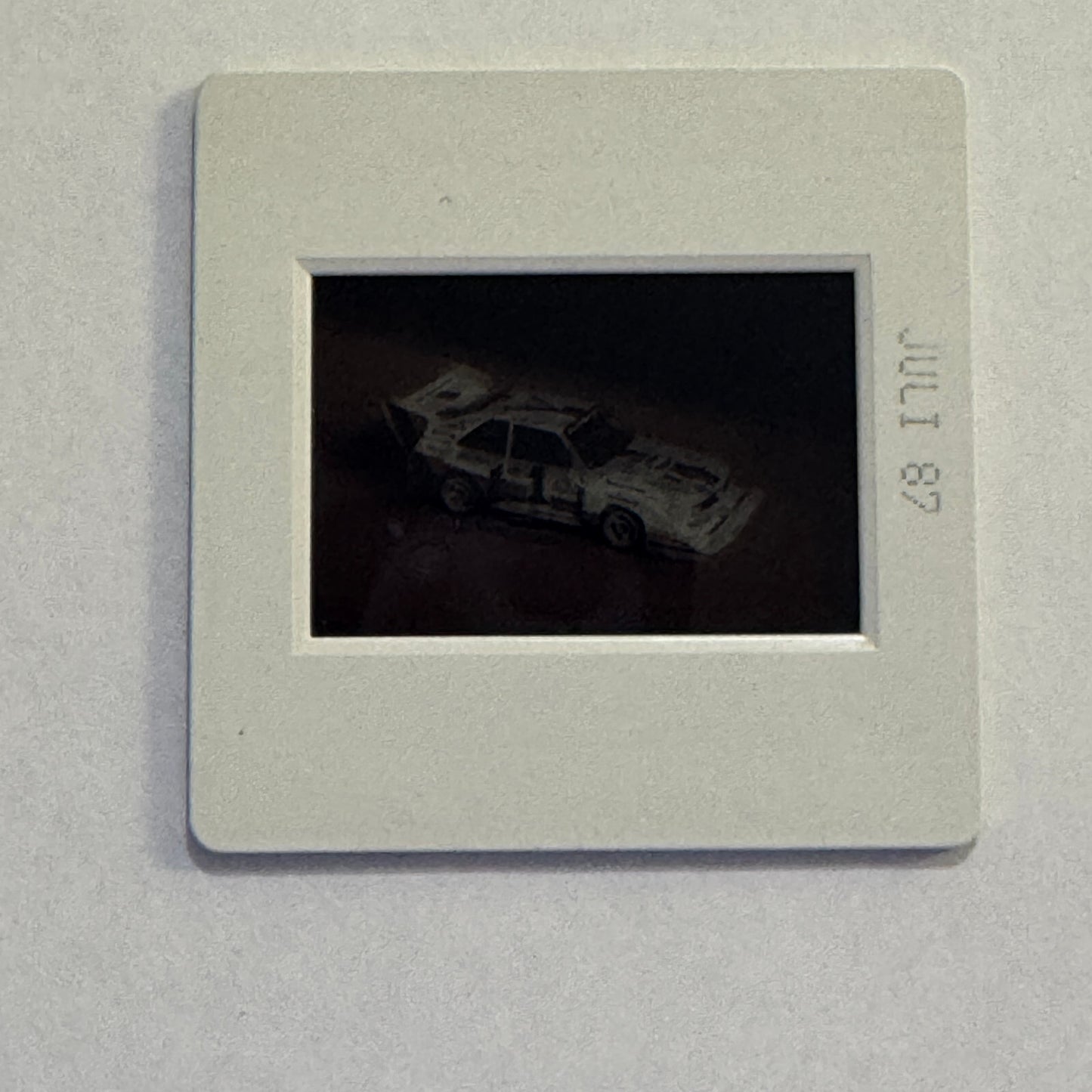 1987 Audi S1 Quattro Pikes Peak Racing Car 35mm Slide
