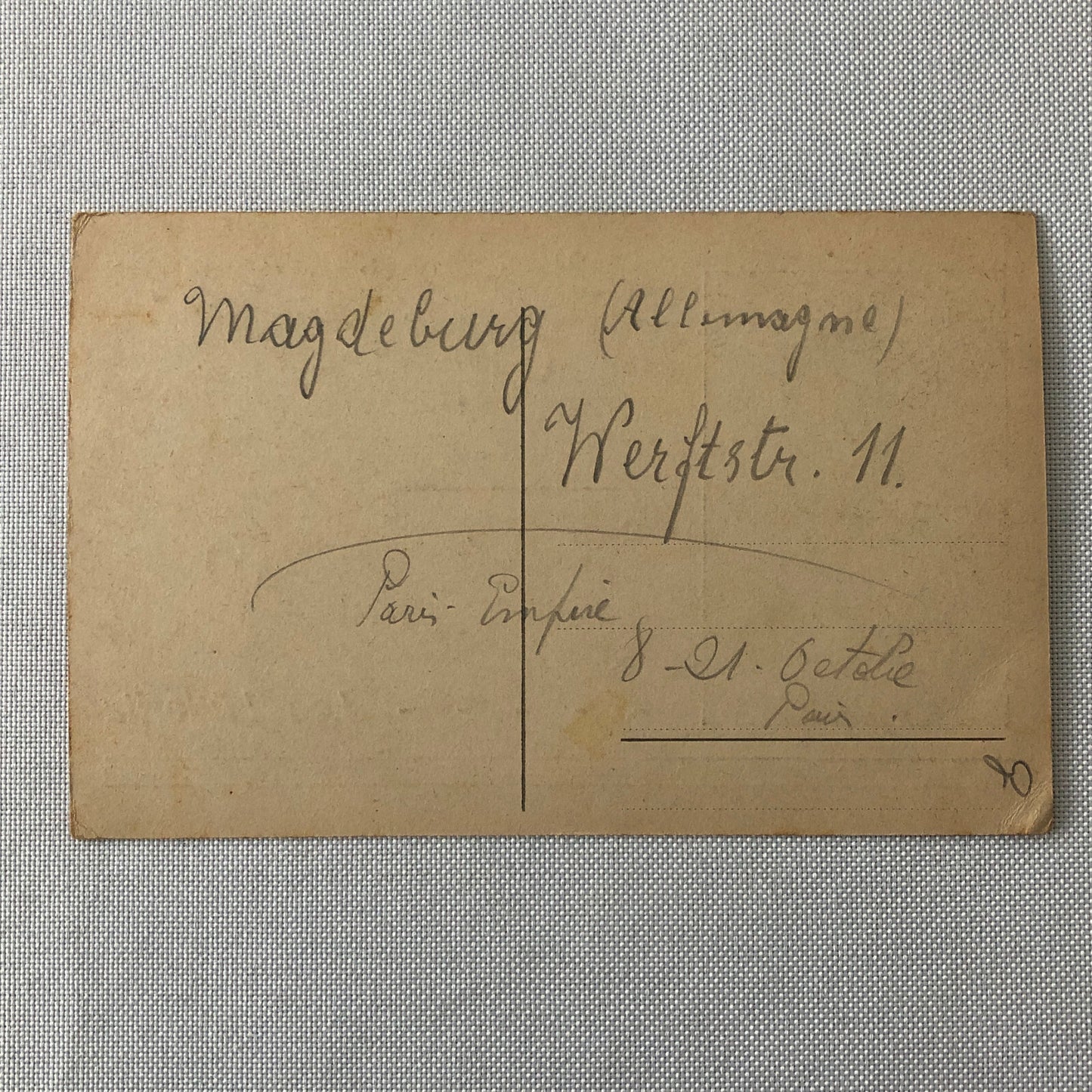 Circus Acrobat Act Performer Postcard Post Card Los Luderitz Vintage