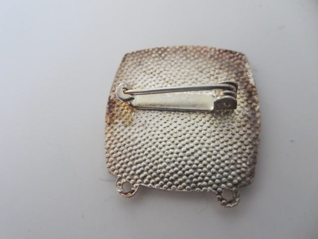 Vintage Brabant Grensrit European Car Club Rally Pin Badge