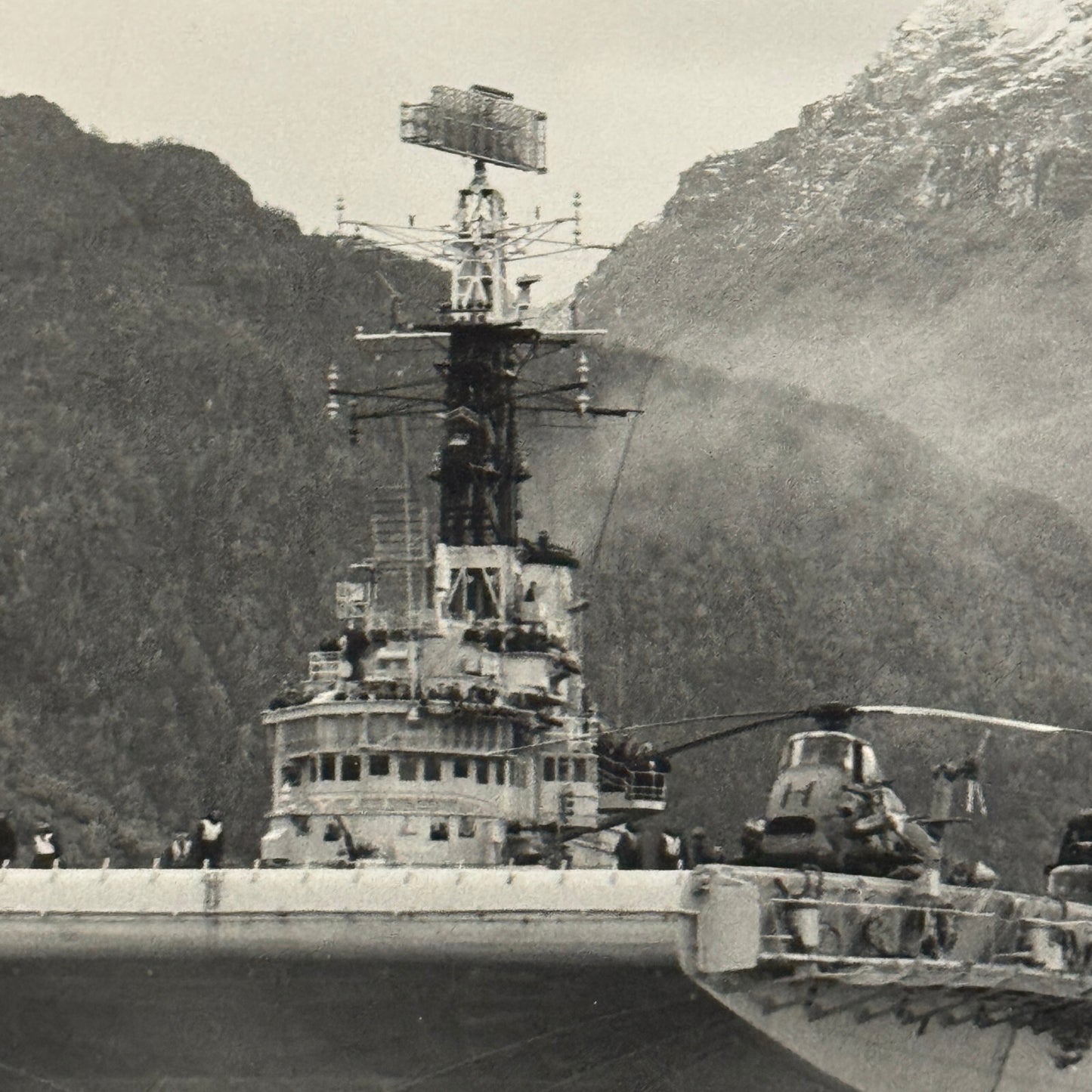 Vintage Military Navy Ship Photo Photograph Print