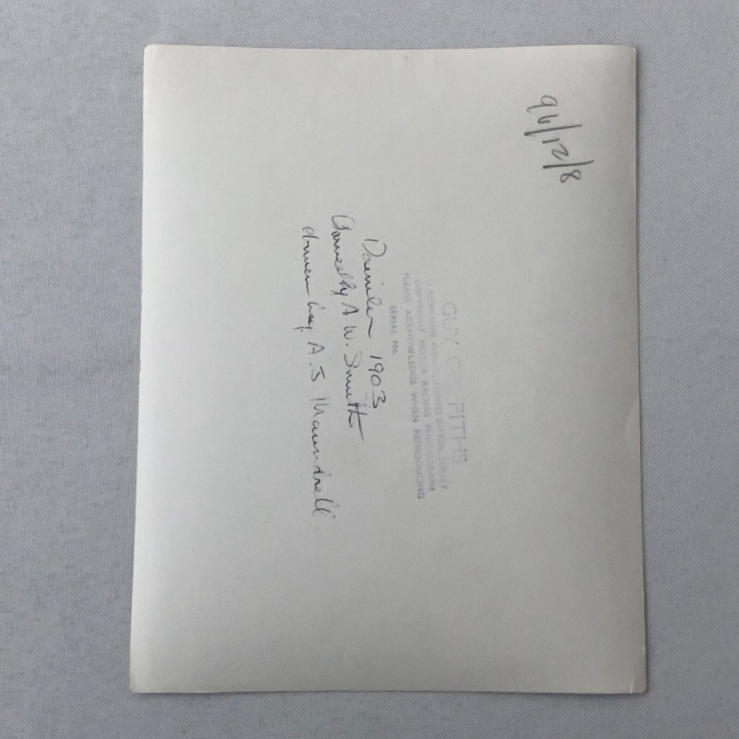 1903 Daimler at Antique Car Rally Photo Photograph Print Guy Griffiths