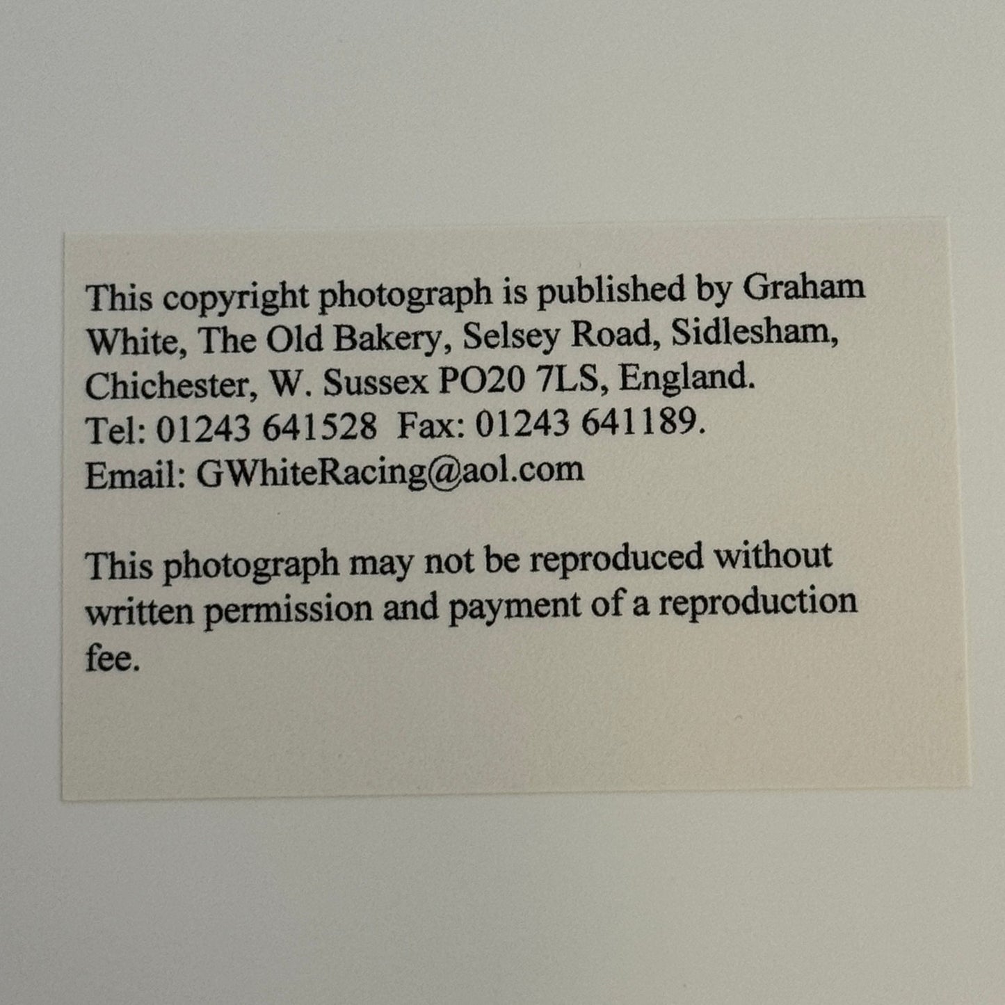 Racing Photo Photograph Bruce McLaren Cooper Olds Goodwood TT 1964