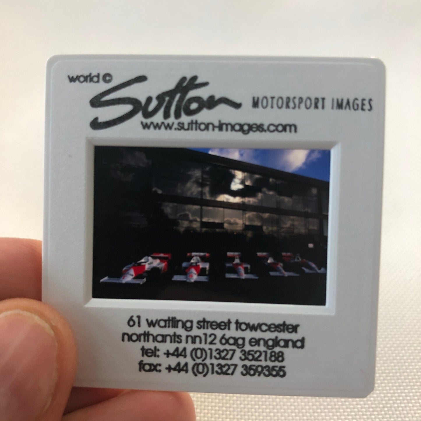 McLaren Peugeot 1994 Car Race F1 Formula One Racing 35mm Slide Photo