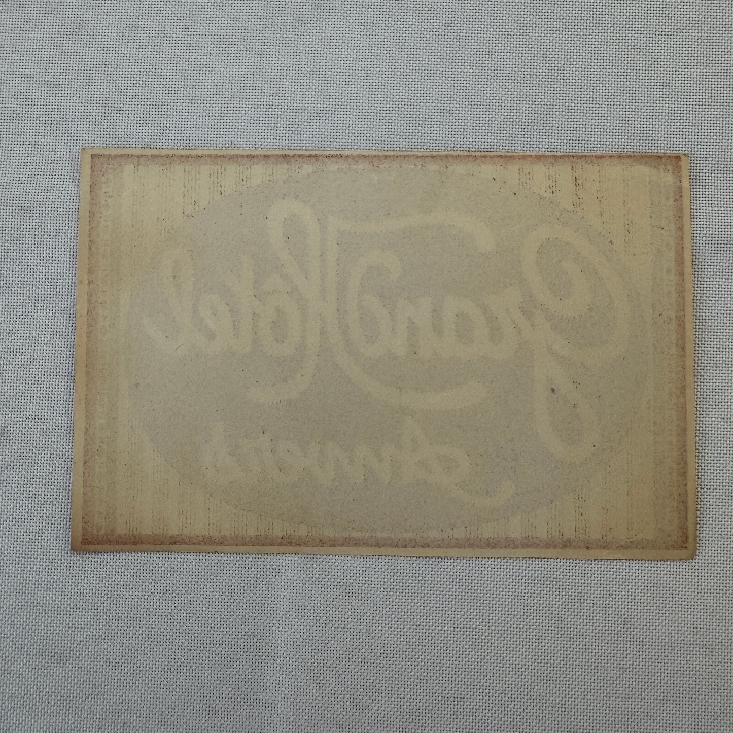Vintage Hotel Travel Label Grand Hotel Anvers Unidentified