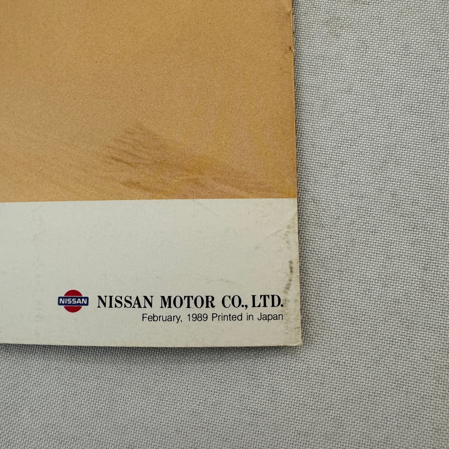 1989 Nissan Motorsports Factory Magazine Brochure Paris Dakar Rally Rallye