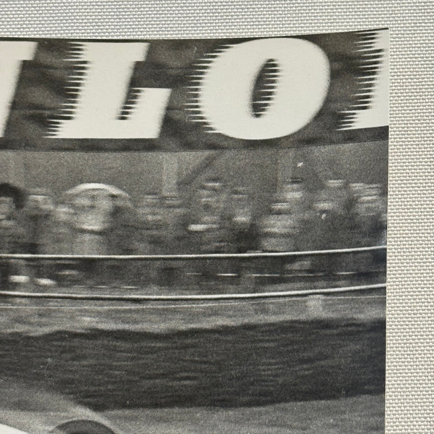 Vintage Racing Photo Photograph Cooper BMC BARC Silverstone 1965 Warwick Banks