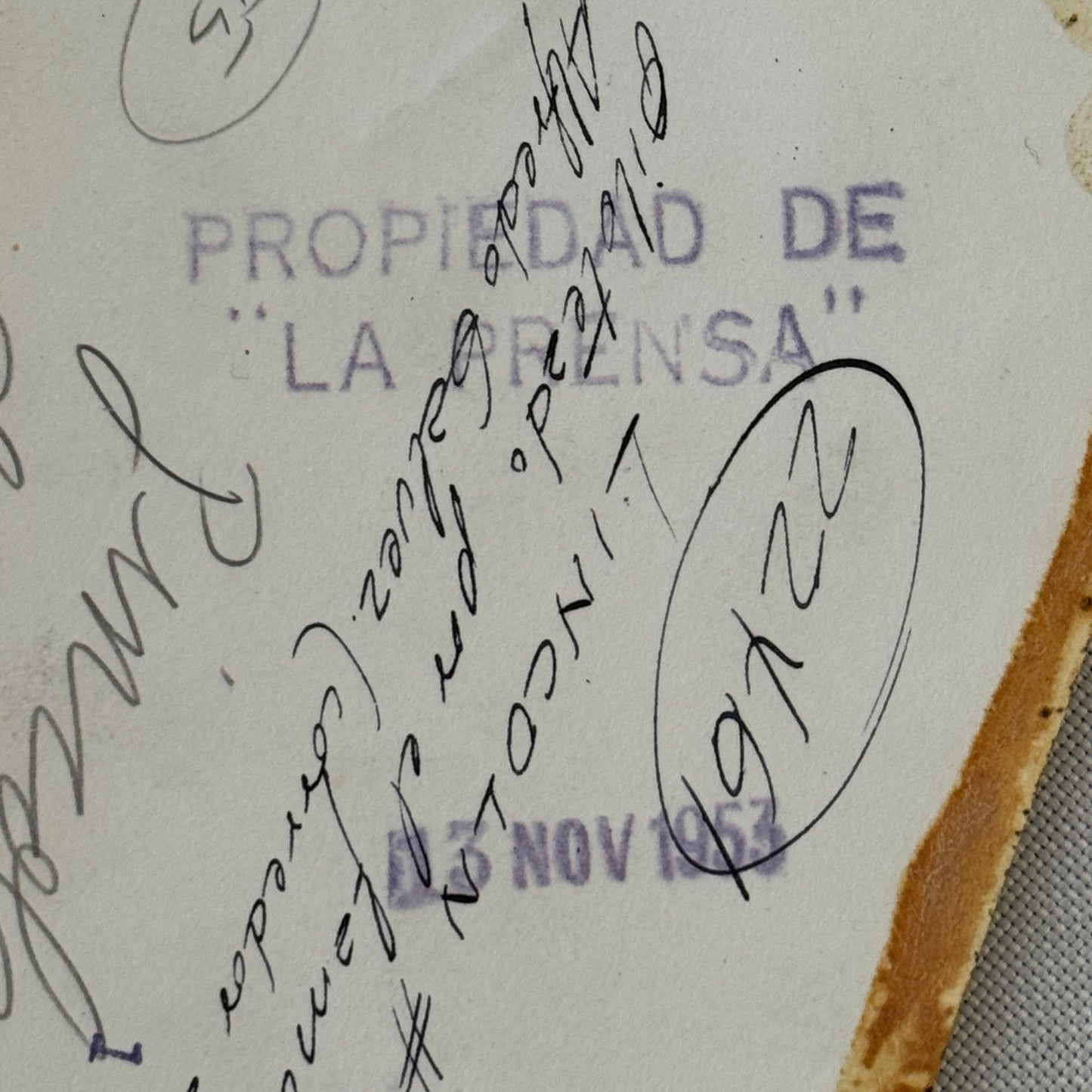 1953 Carrera Panamericana Racing Photo Oscar A. Galvez Lincoln Capri Photograph