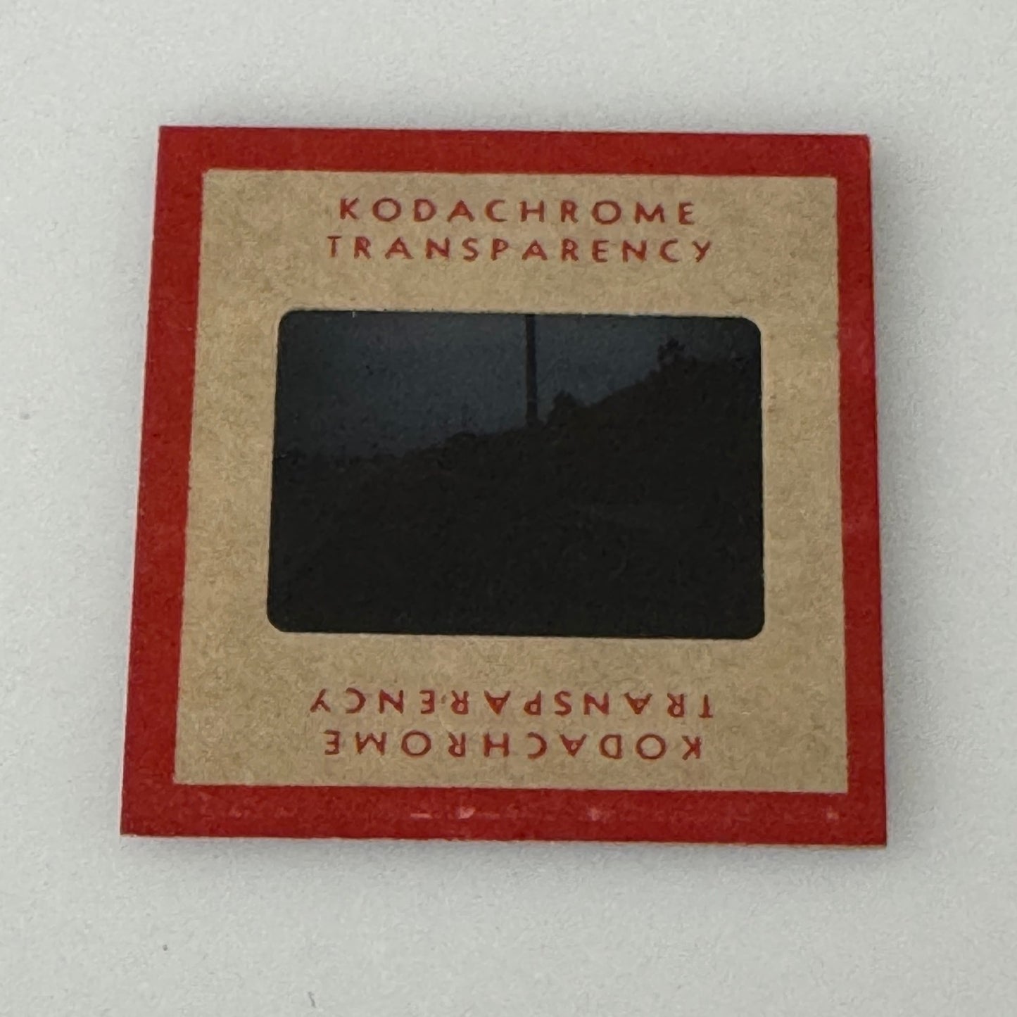 35mm Slide Vintage Image California Highway Construction Truck Trucks