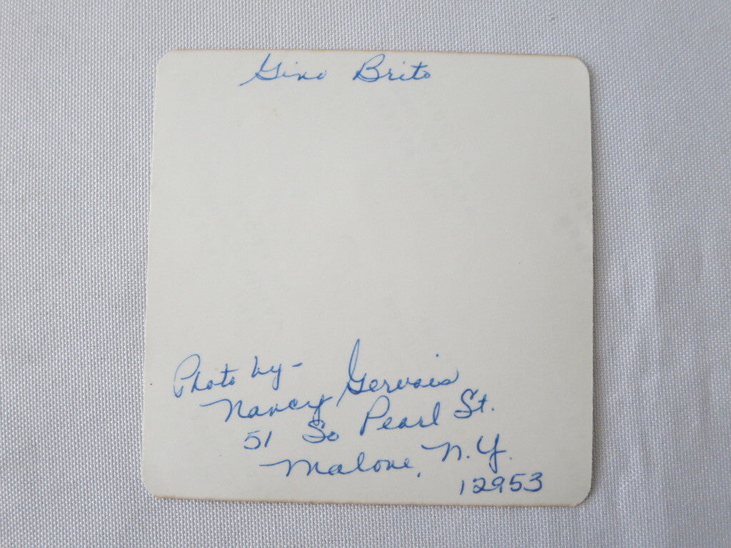One of a Kind Wrestling Amateur Photograph of Gino Brito 1960s-1970s era