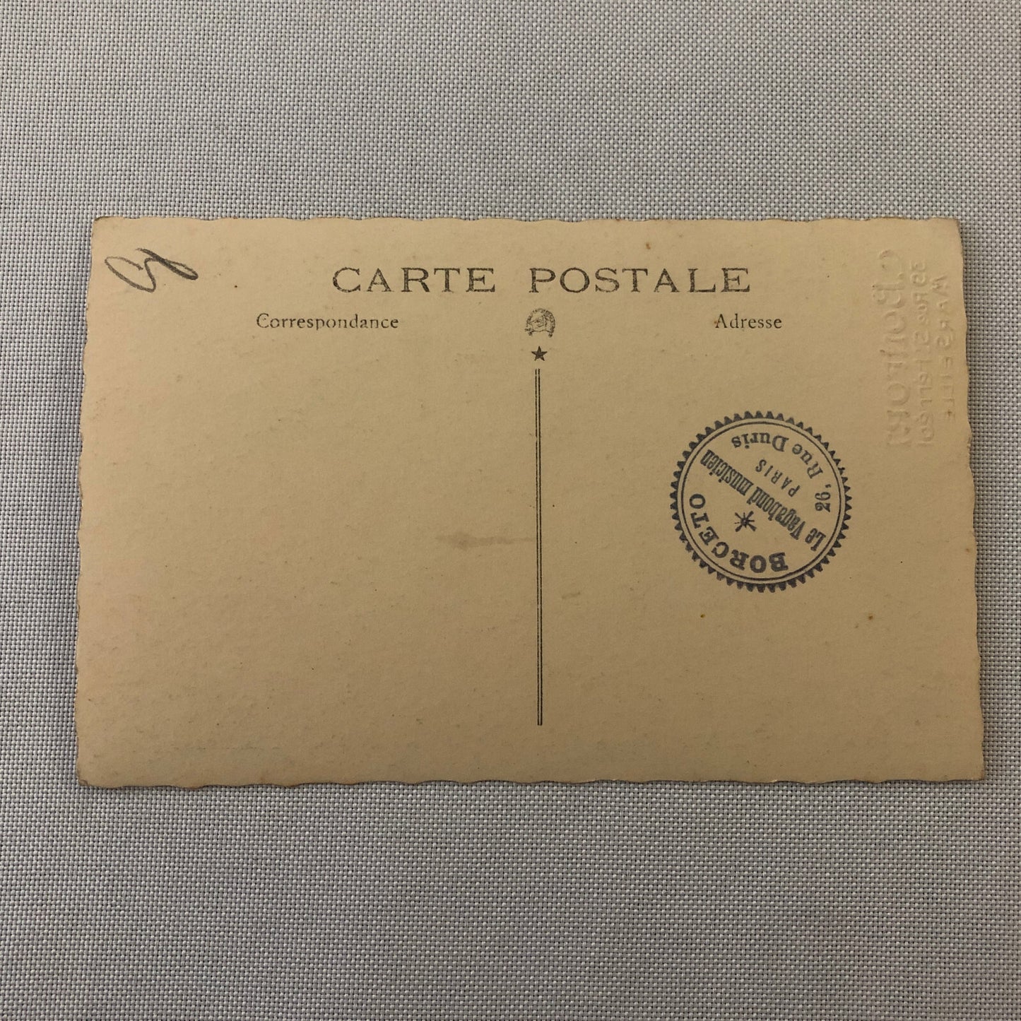 Circus Clown Performer Photo Postcard Real Photo Postcard RPPC