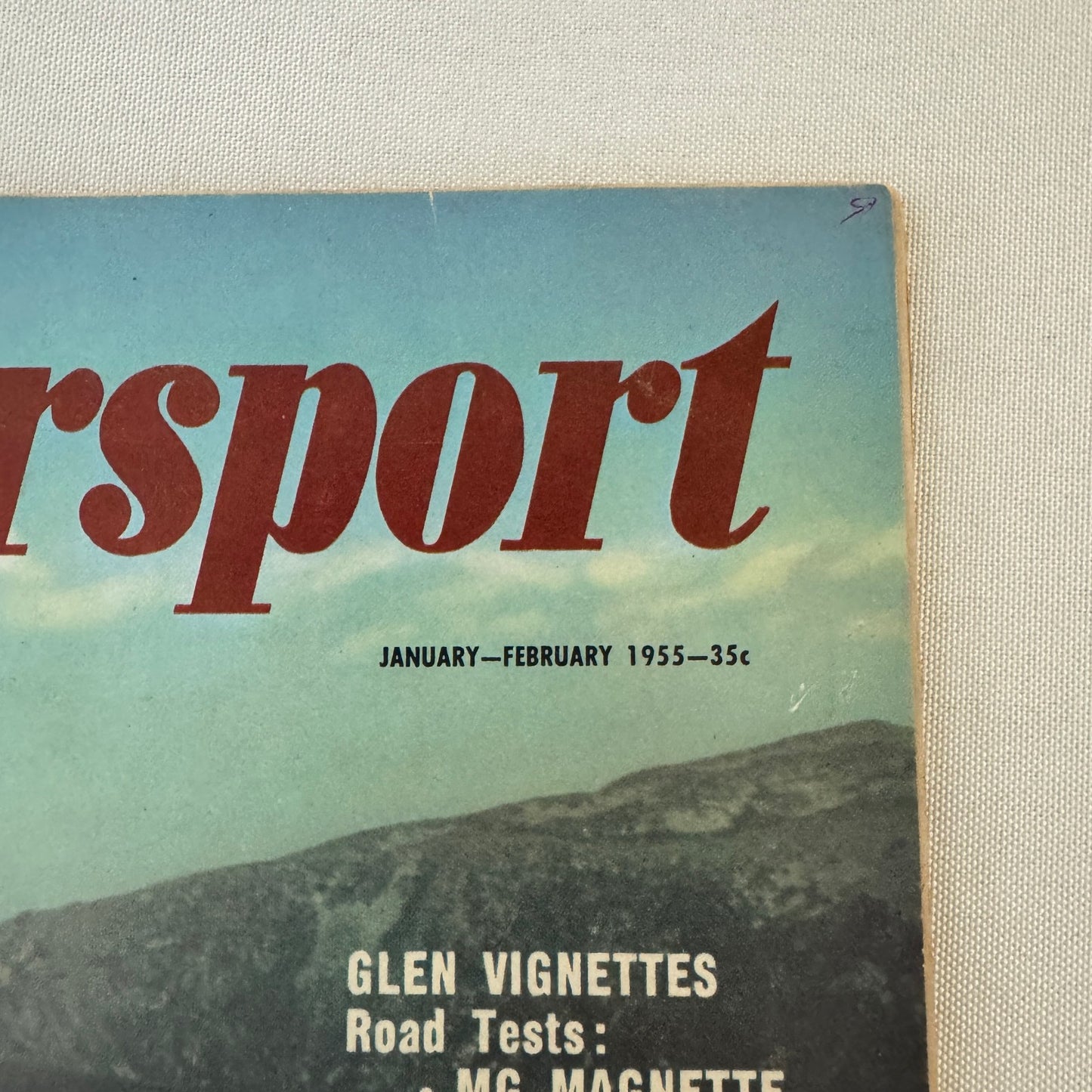 1955 Motorsport Magazine Racing Mercedes Benz 300SL Porsche Speedster Chrysler