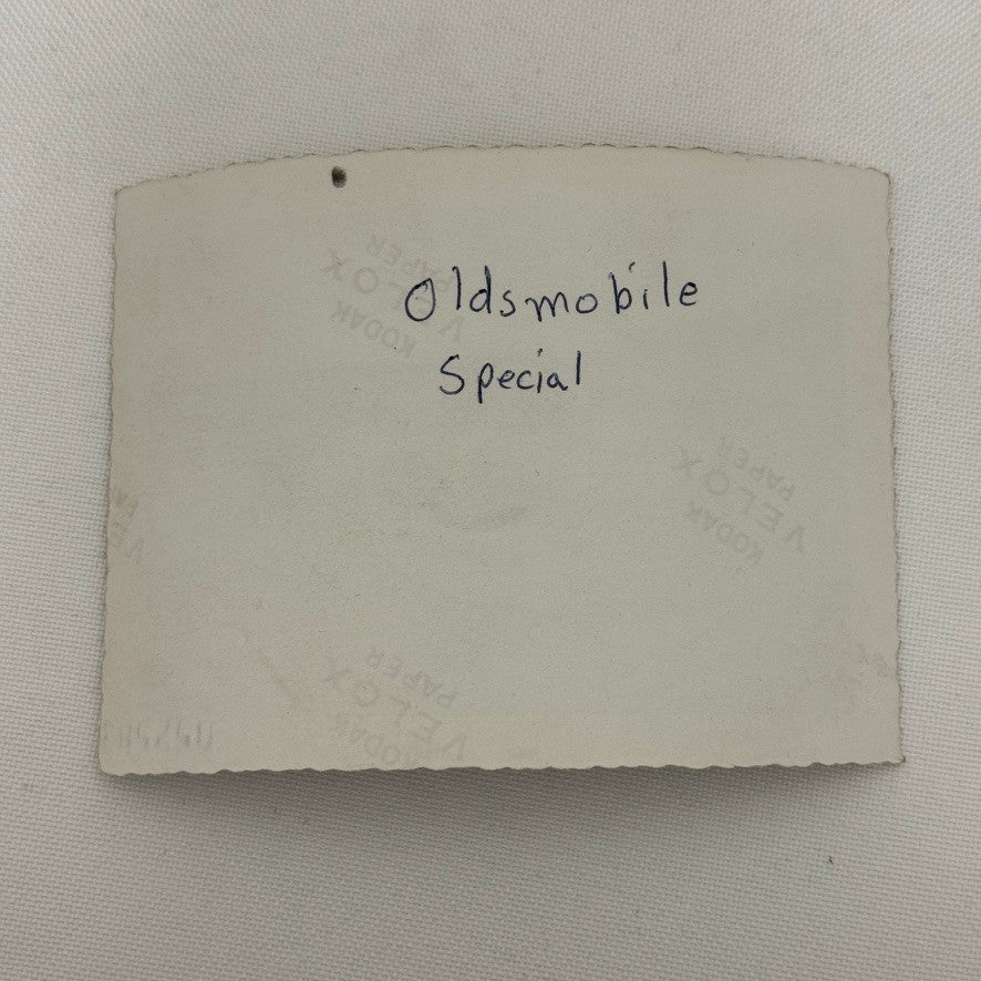 Vintage Racing Photo Oldsmobile Special Car 1959 Photograph Snapshot Motorsport