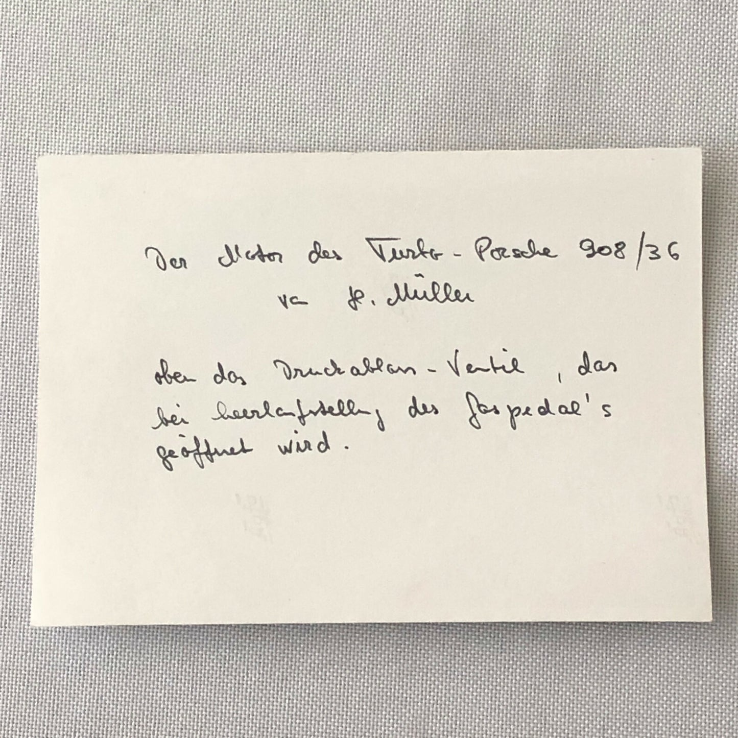 Vintage Racing Photo Photograph 1975 1000 KM de Mugello Race Porsche 908 Car