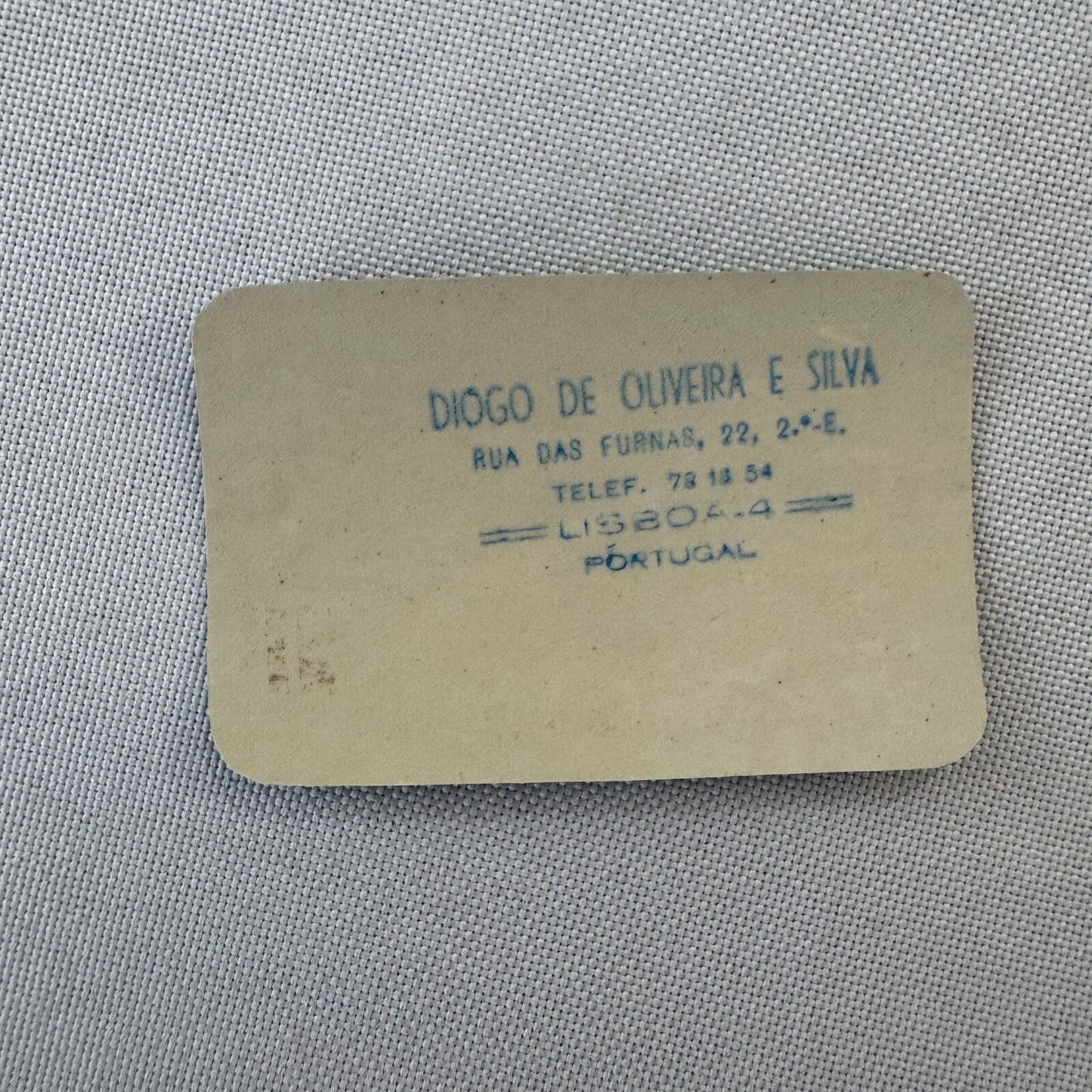 Vintage Hotel Travel Label Hotel Mundial Lisboa Portugal Portuguese