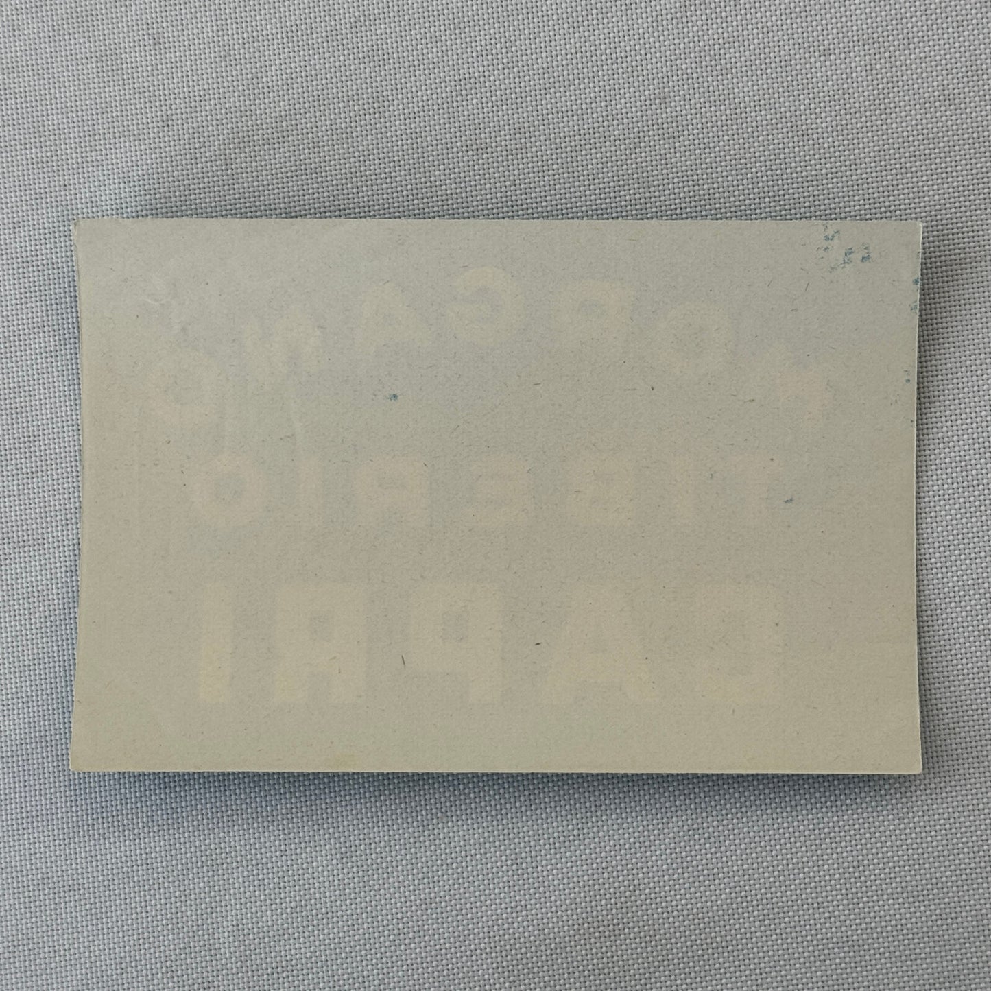 Vintage Hotel Travel Luggage Label Morgano Tiberio Capri Italy Italian