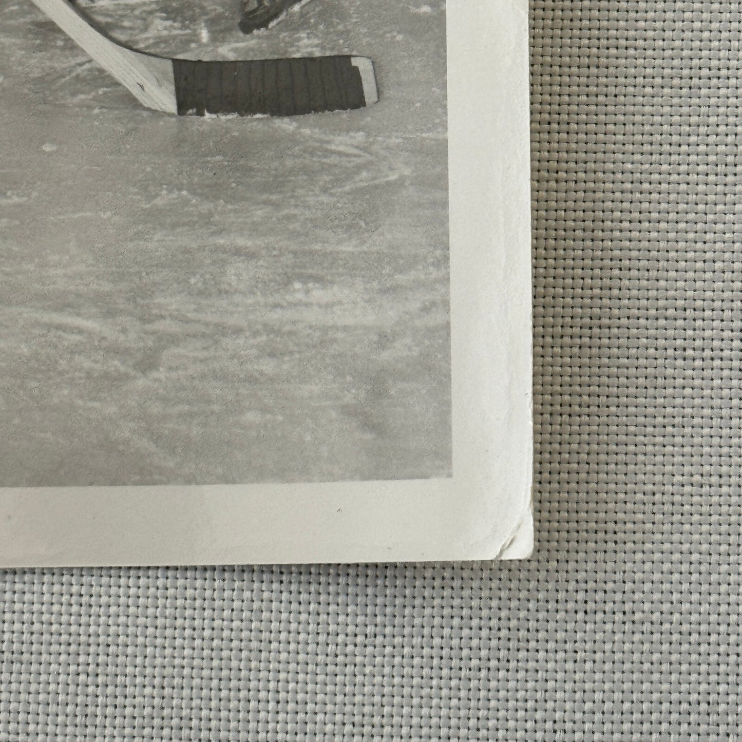 Vintage Hockey Game Photo Photograph Quebec Amateur Players