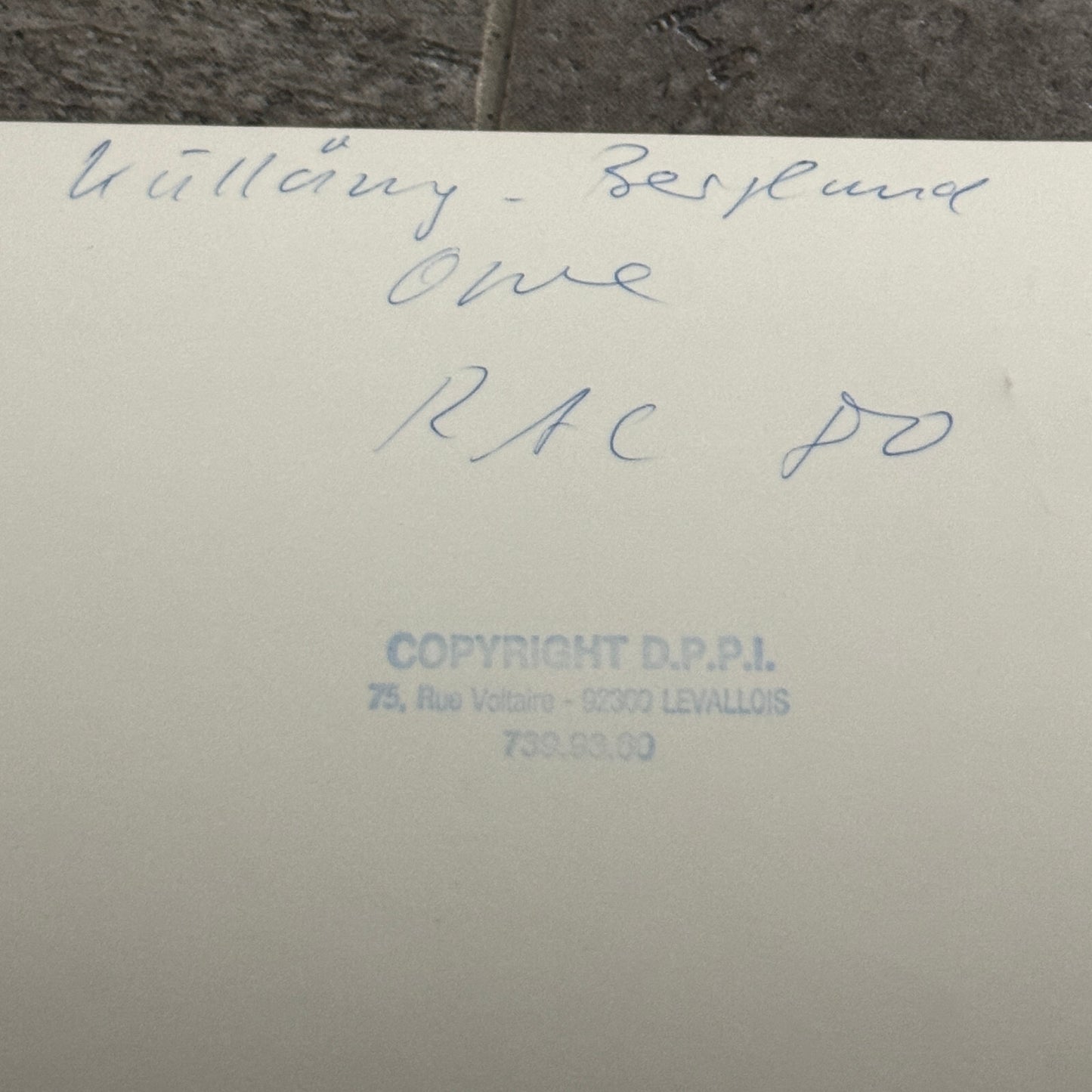 1980 RAC Rally Rallye Car Racing Photo Photograph Opel Vintage Car