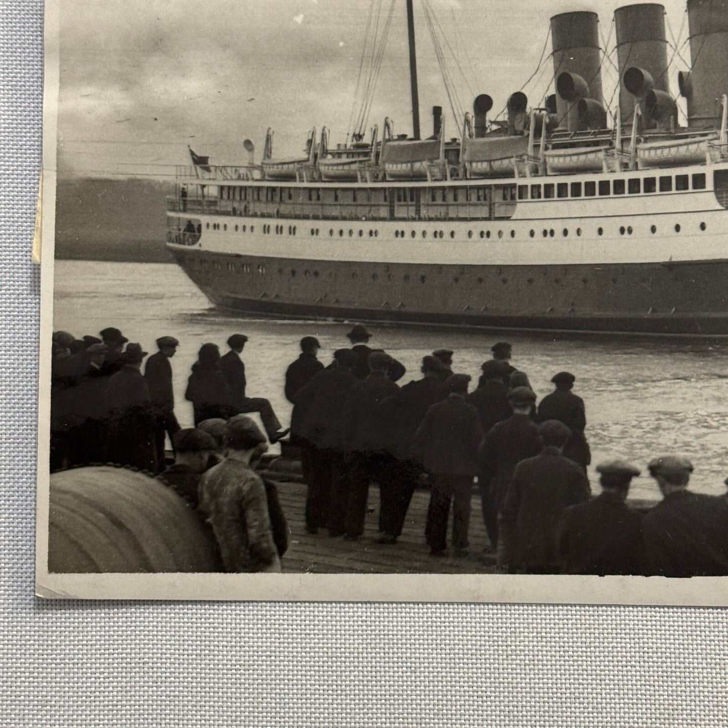 Vintage Photo Canadian Pacific Liner Princess Marguerite Ship Boat Photograph