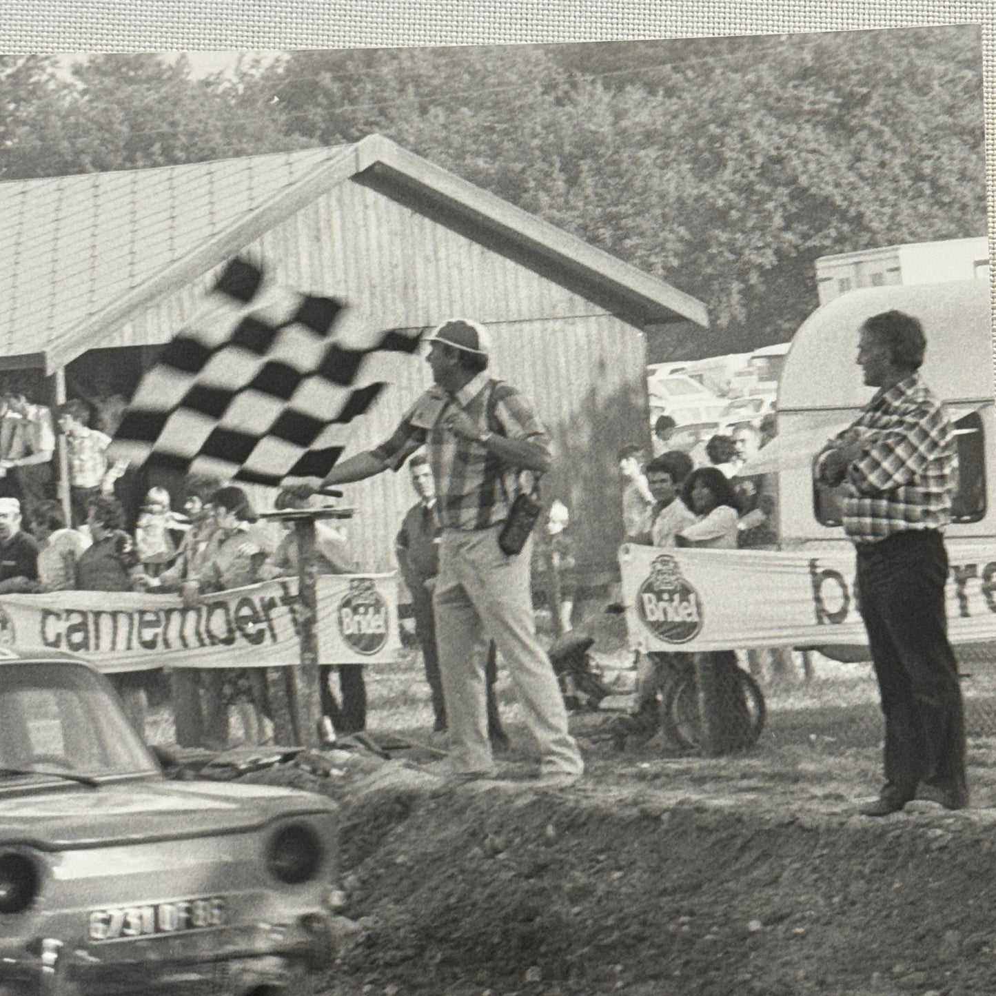Vintage Rally Racing Photo Photograph Print DPPI Hillman Sunbeam Imp Car