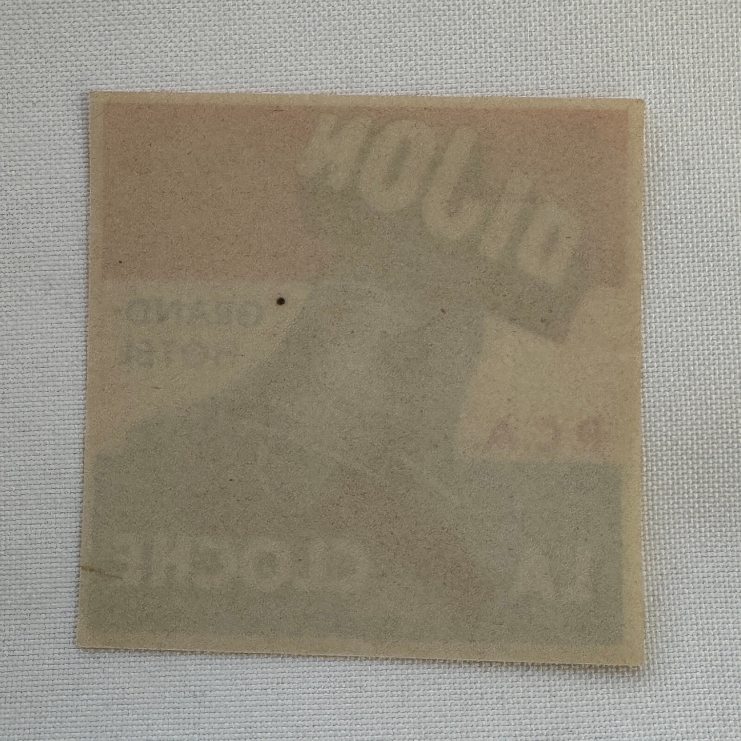 Vintage Travel Luggage Label Grand Hotel La Cloche Dijon France French Bell