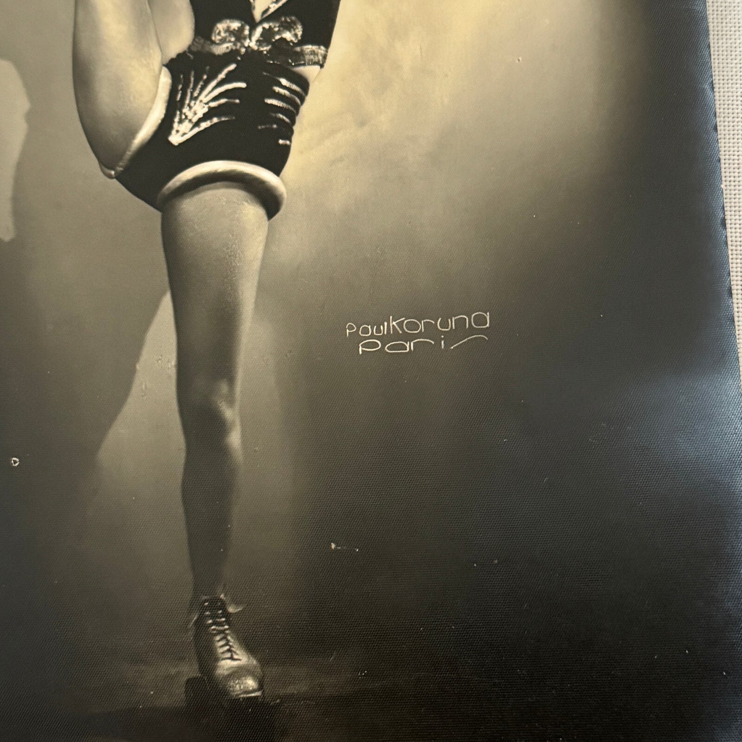 Vintage Circus Rollerskating Roller Skate Act Photo Photograph Lot 2x Carola