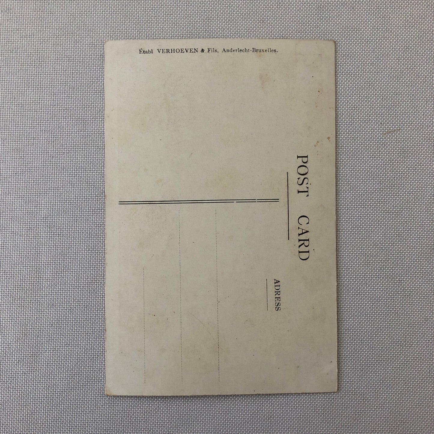 Circus Comedy Act Postcard Post Card Miss Lucy and Facksonss Vintage