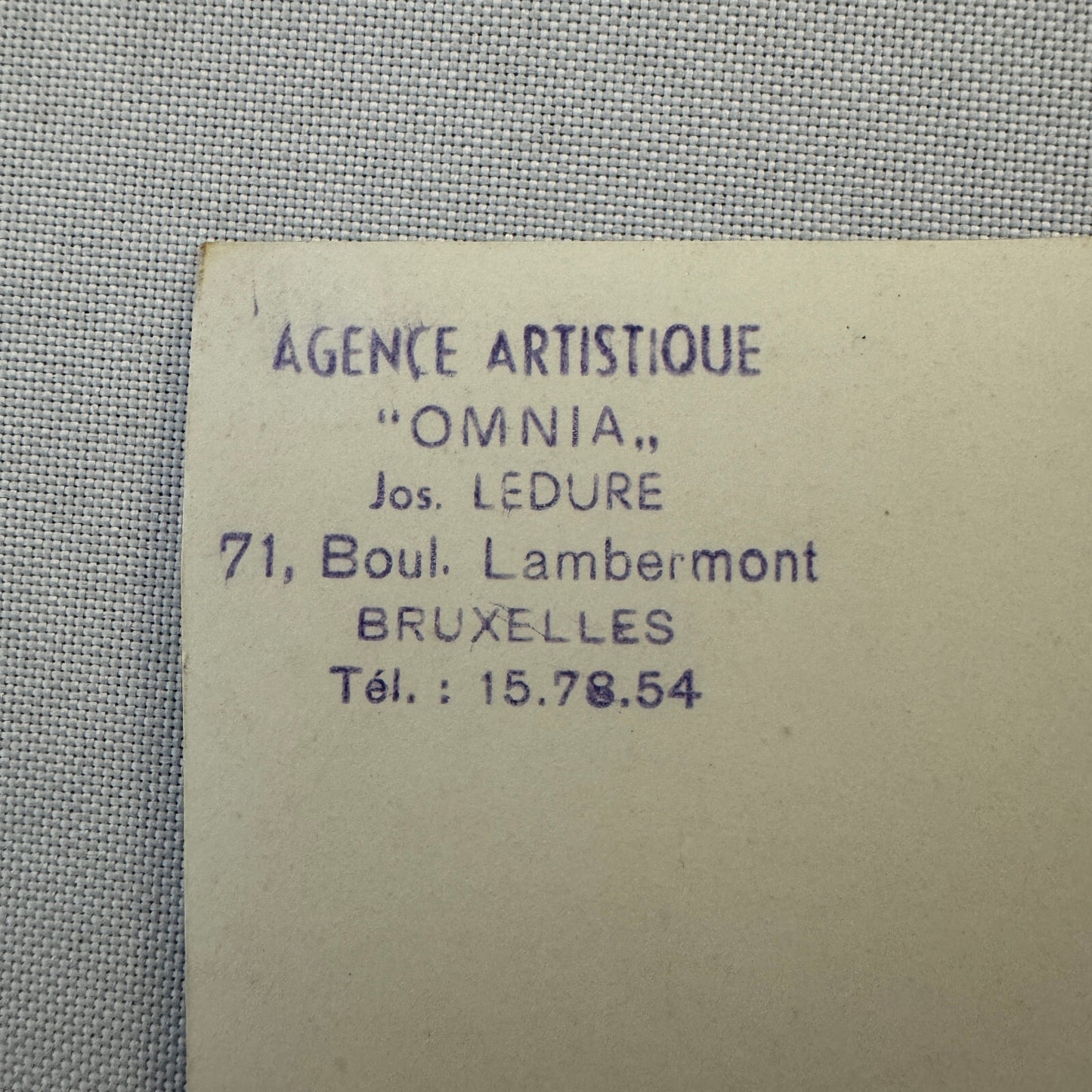 Vintage Circus Strongman Acrobat Performer Photo Photograph 3 Wyadors Bruxelles