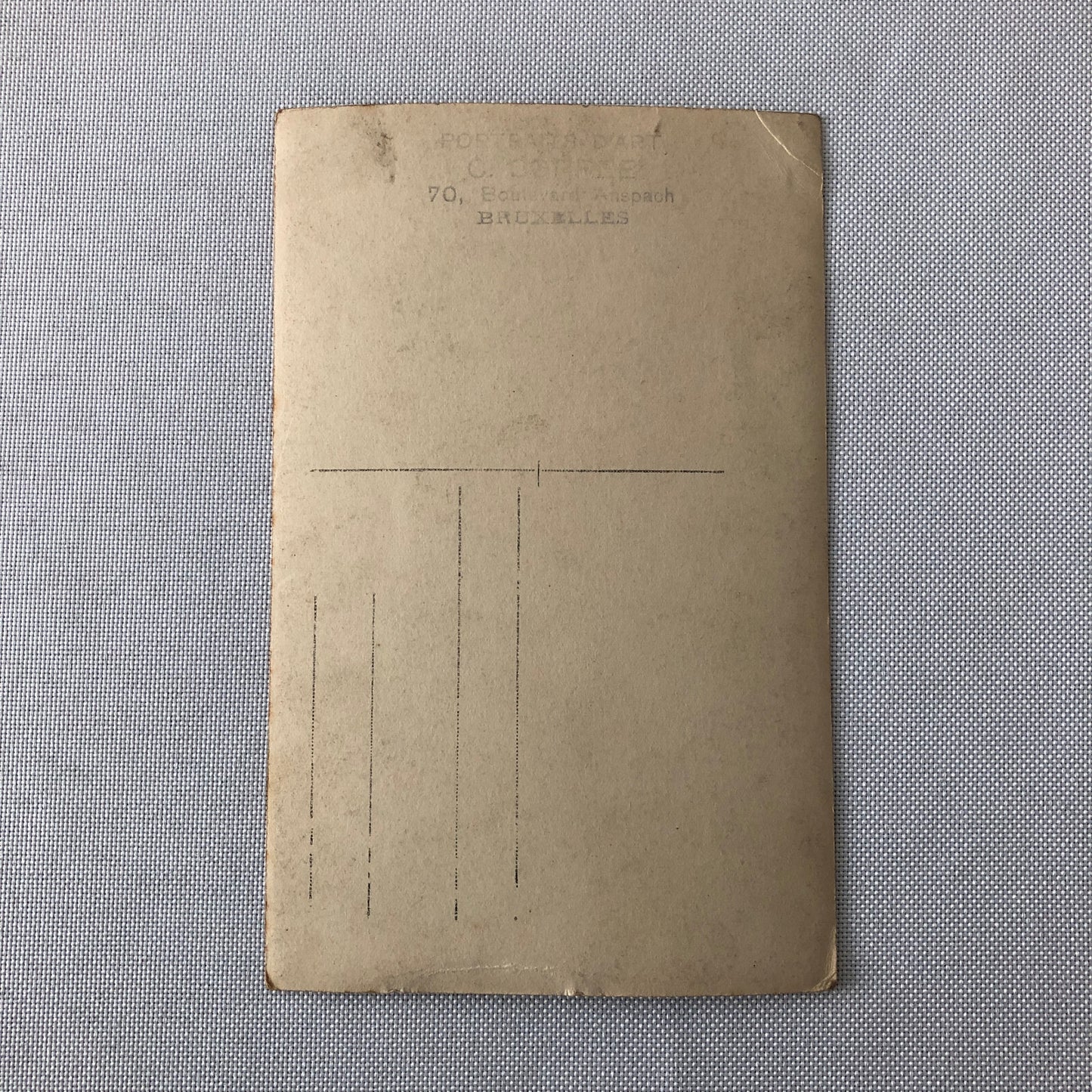 Ballet Dancer or Circus Performer Real Photo Postcard Post Card RPPC Vintage