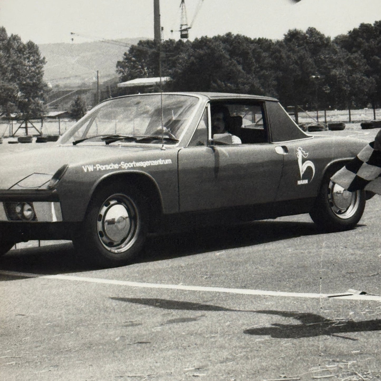 Vintage Porsche 914 Racing Car Photo Photograph Print