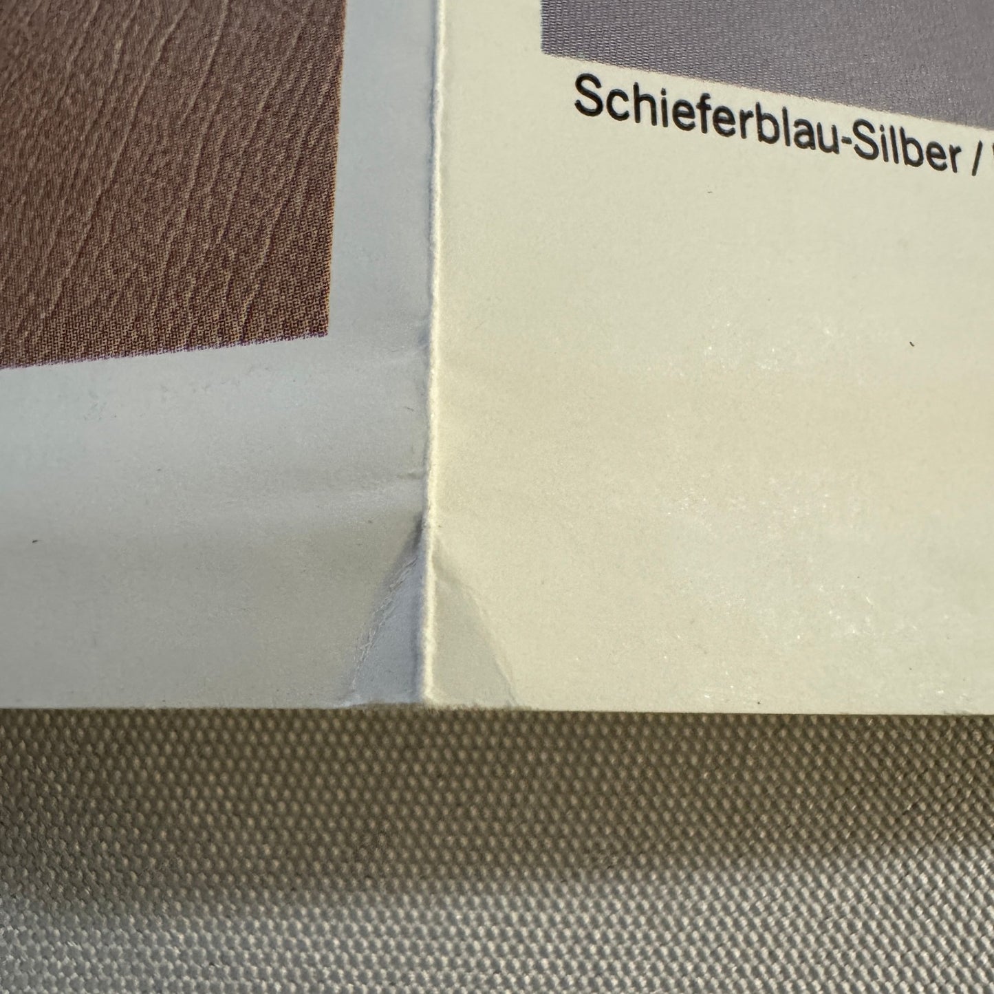 1984 Saab 99 and 900 Colour and Upholstery Brochure Catalog German French Text