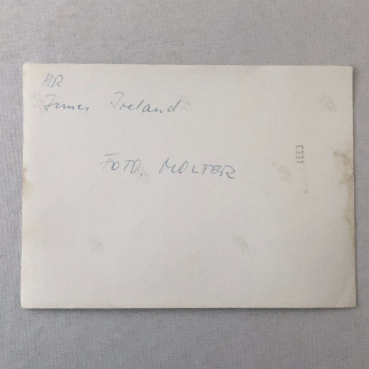 Innes Ireland Grand Prix Racing Car Driver Photo Photograph Print Gunther Molter