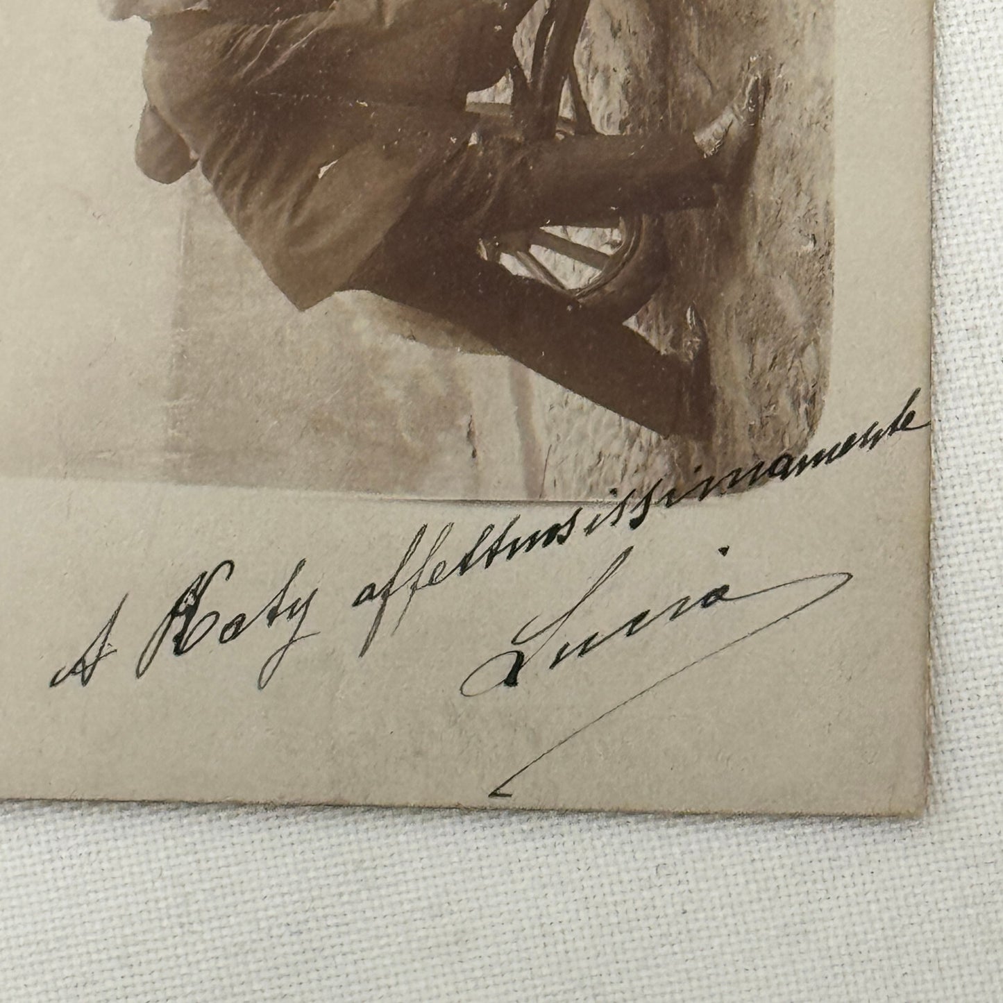 Antique Car Automobile Men Italian Real Photo Postcard RPPC Photograph